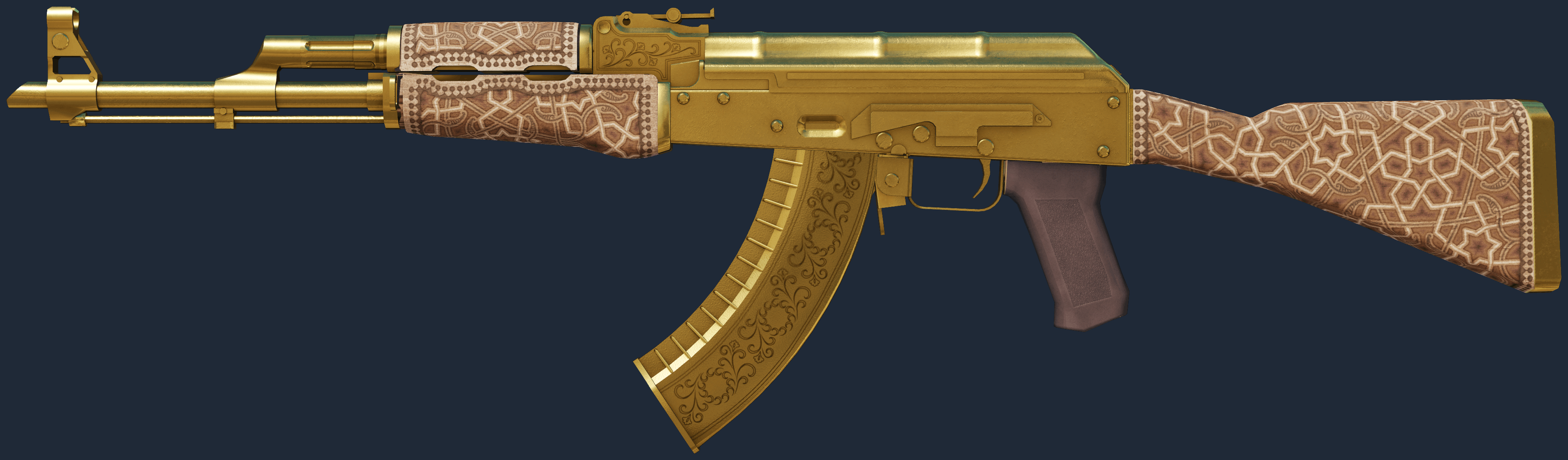 AK-47 | Gold Arabesque Screenshot