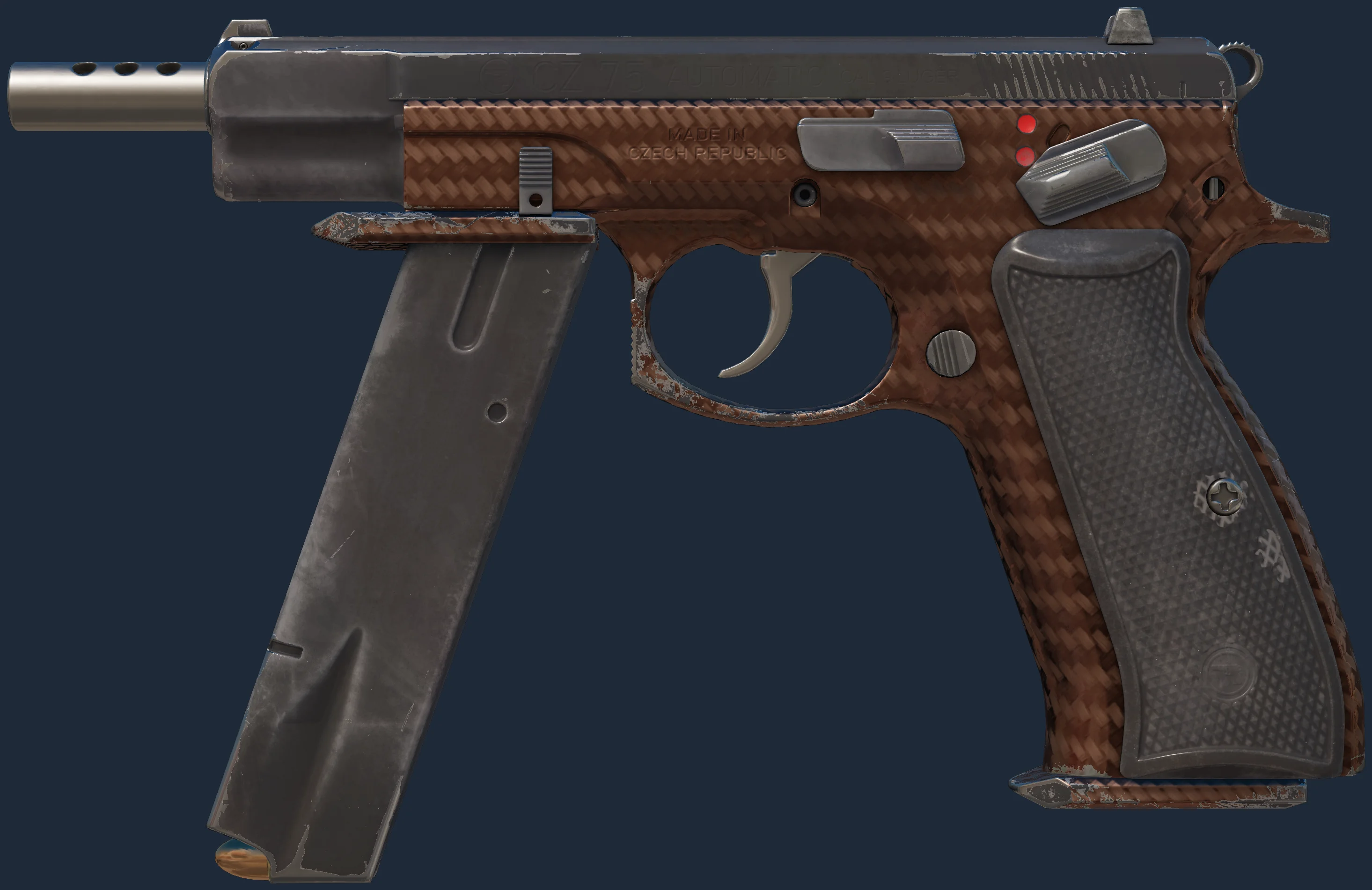 CZ75-Auto | Copper Fiber Image