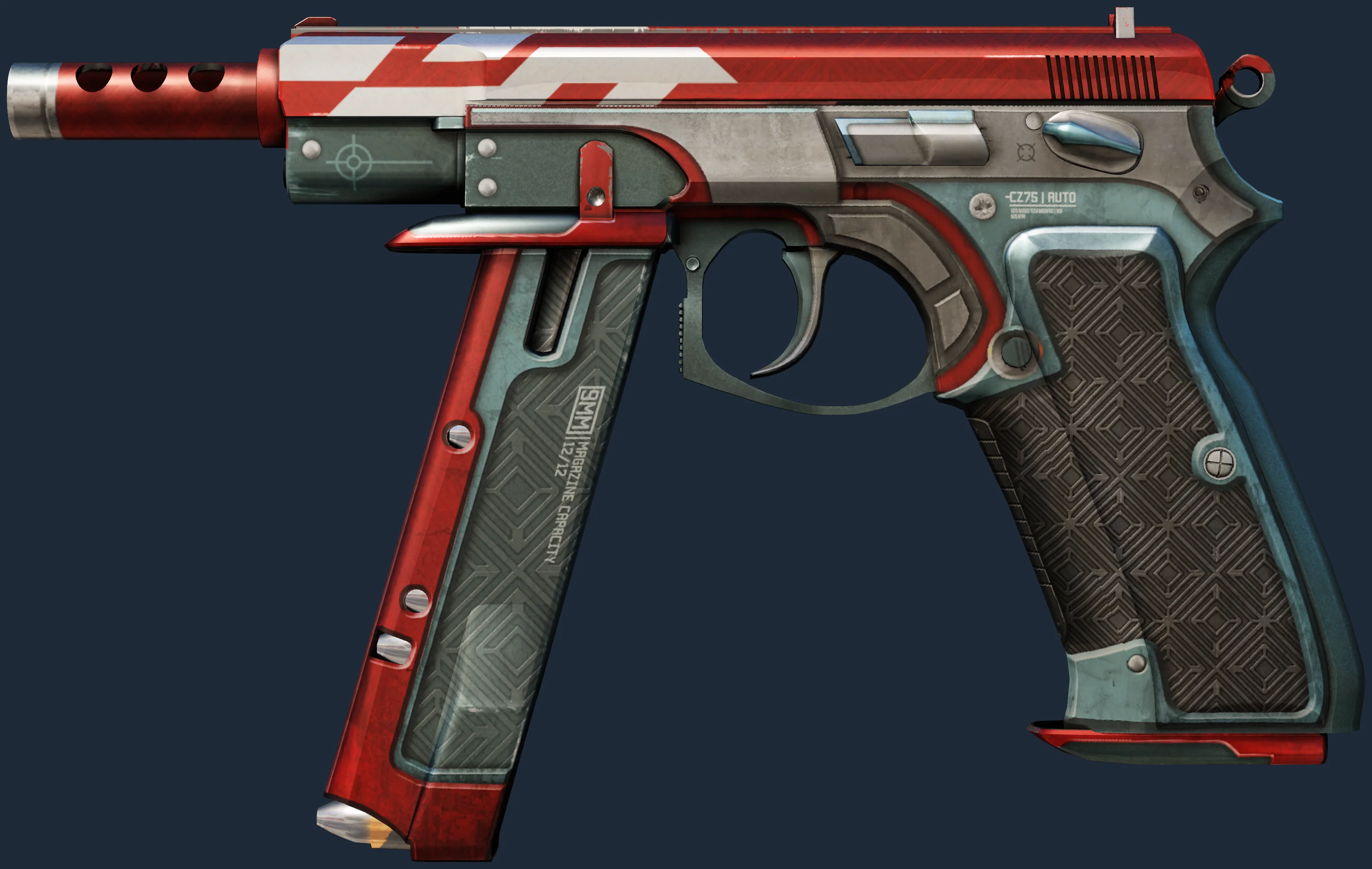CZ75-Auto | Red Astor Image