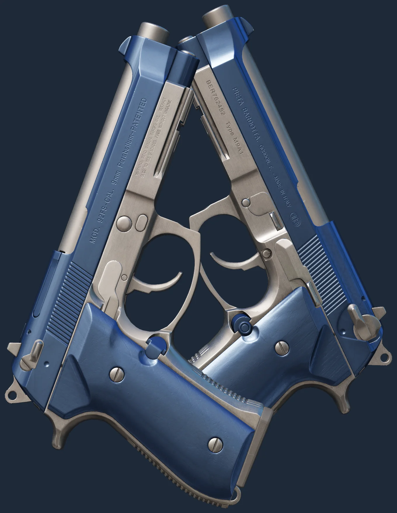 Dual Berettas | Anodized Navy Image