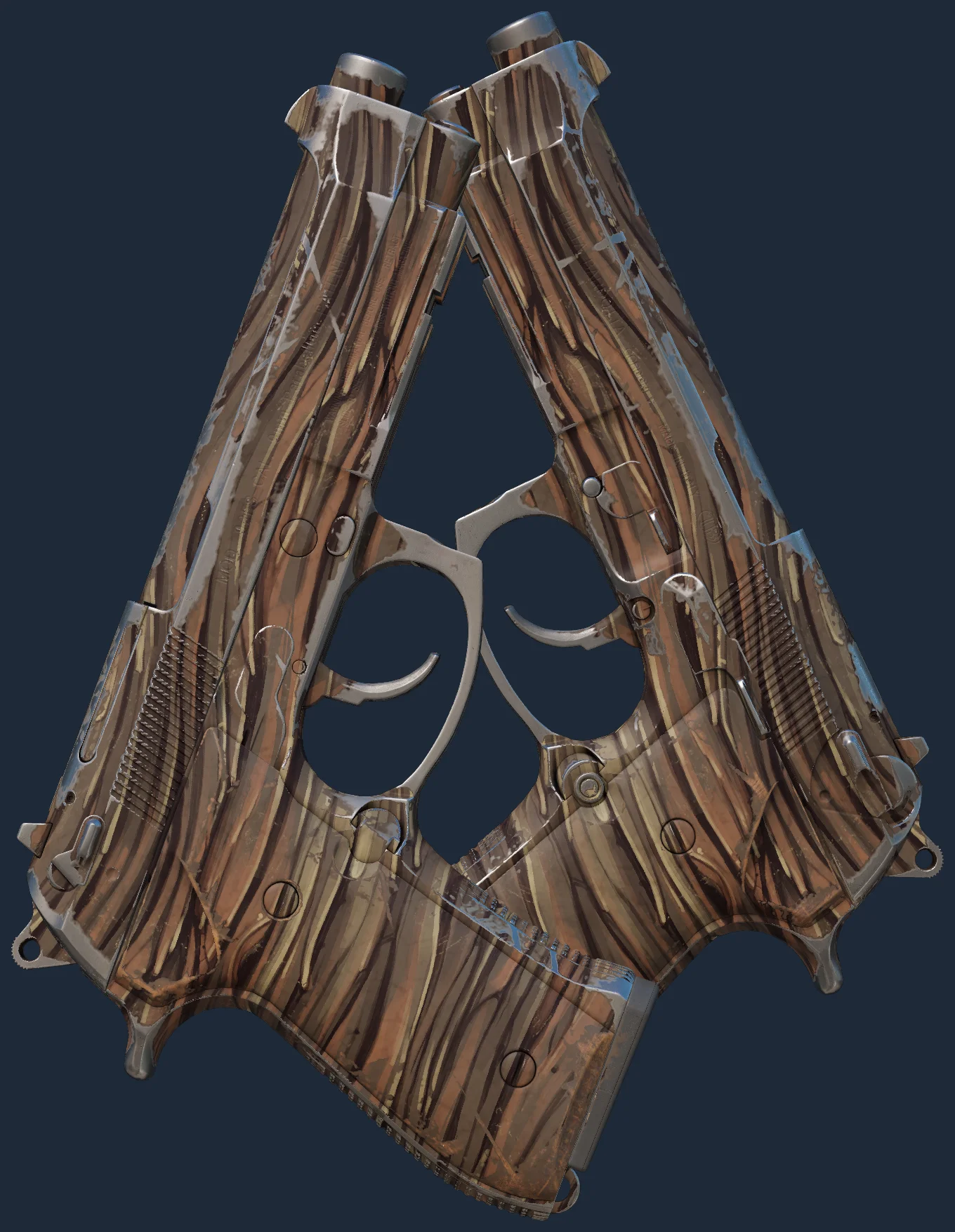 Dual Berettas | Drift Wood Image