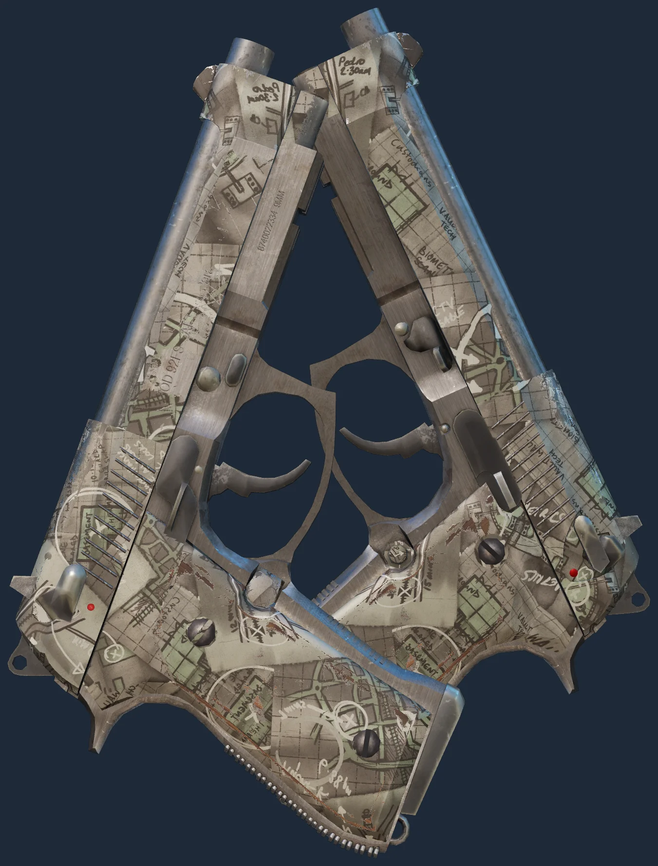 Dual Berettas | Heist Image
