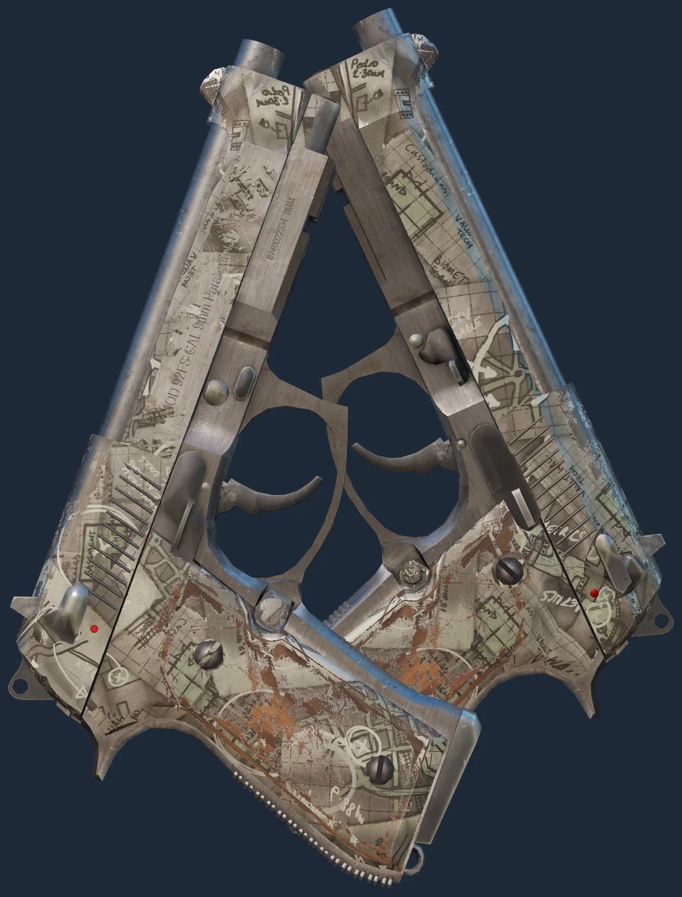 Dual Berettas | Heist Image