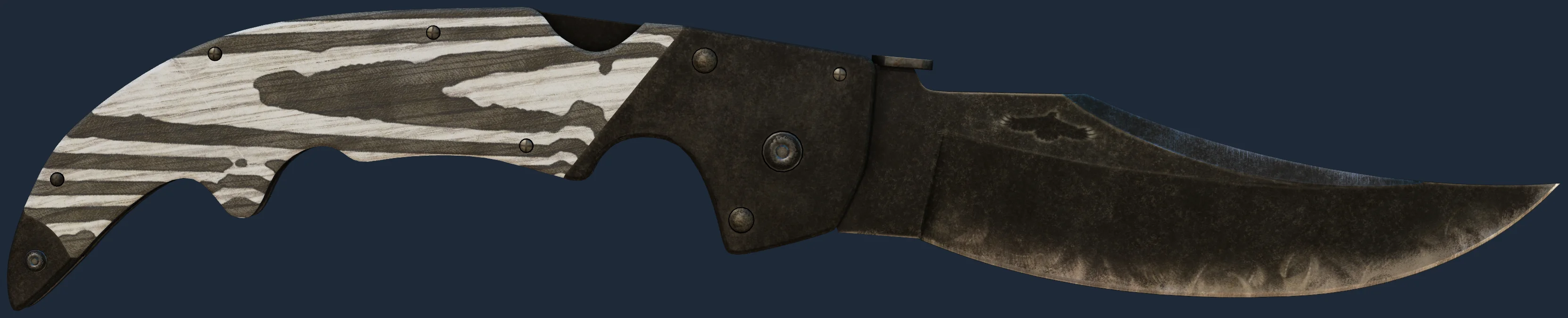 ★ Falchion Knife | Black Laminate Image
