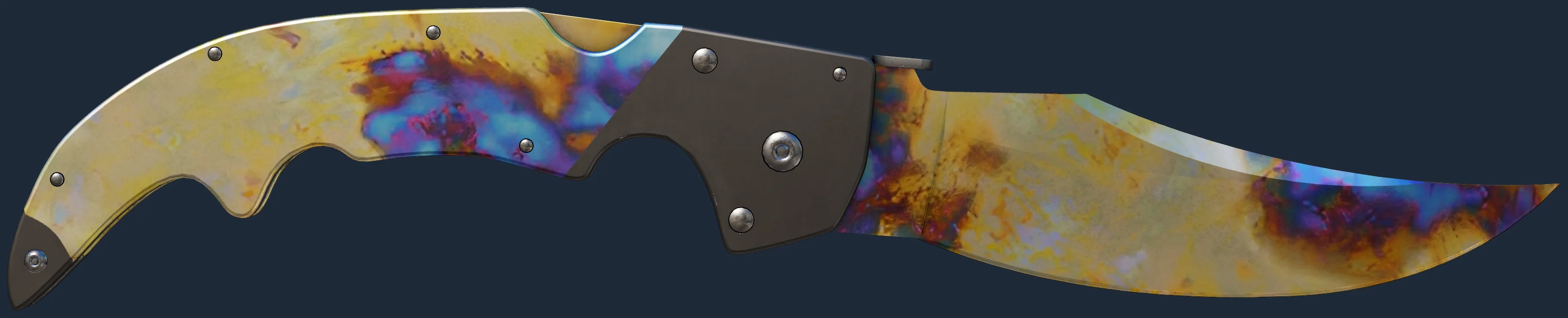 ★ Falchion Knife | Case Hardened Image