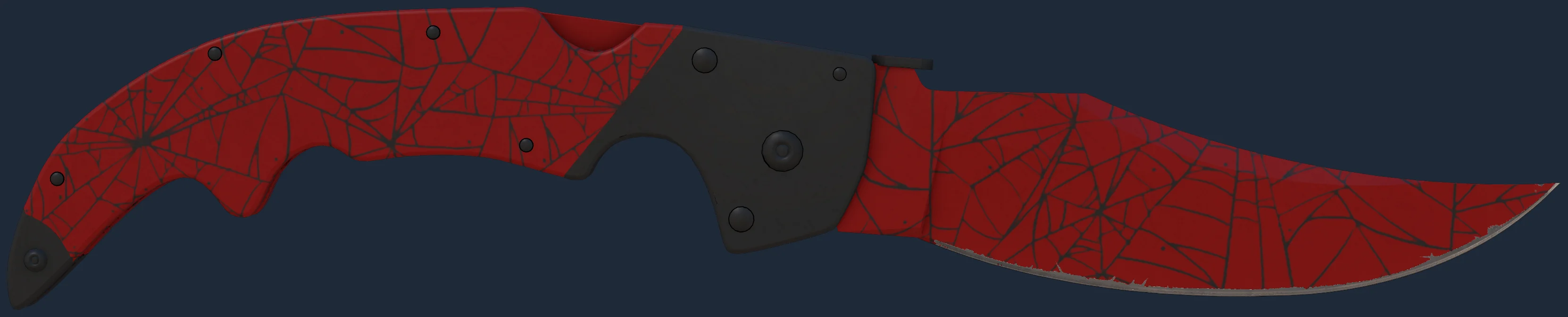 ★ Falchion Knife | Crimson Web Image