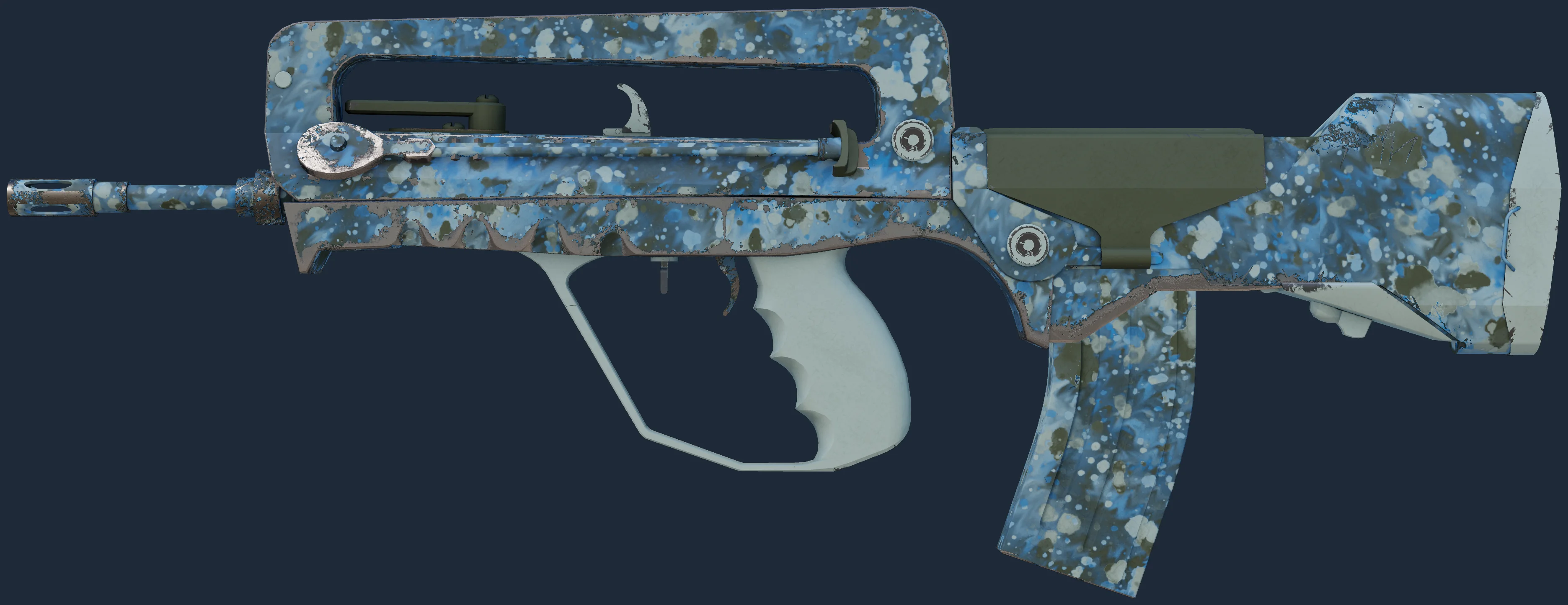 FAMAS | Cyanospatter Image