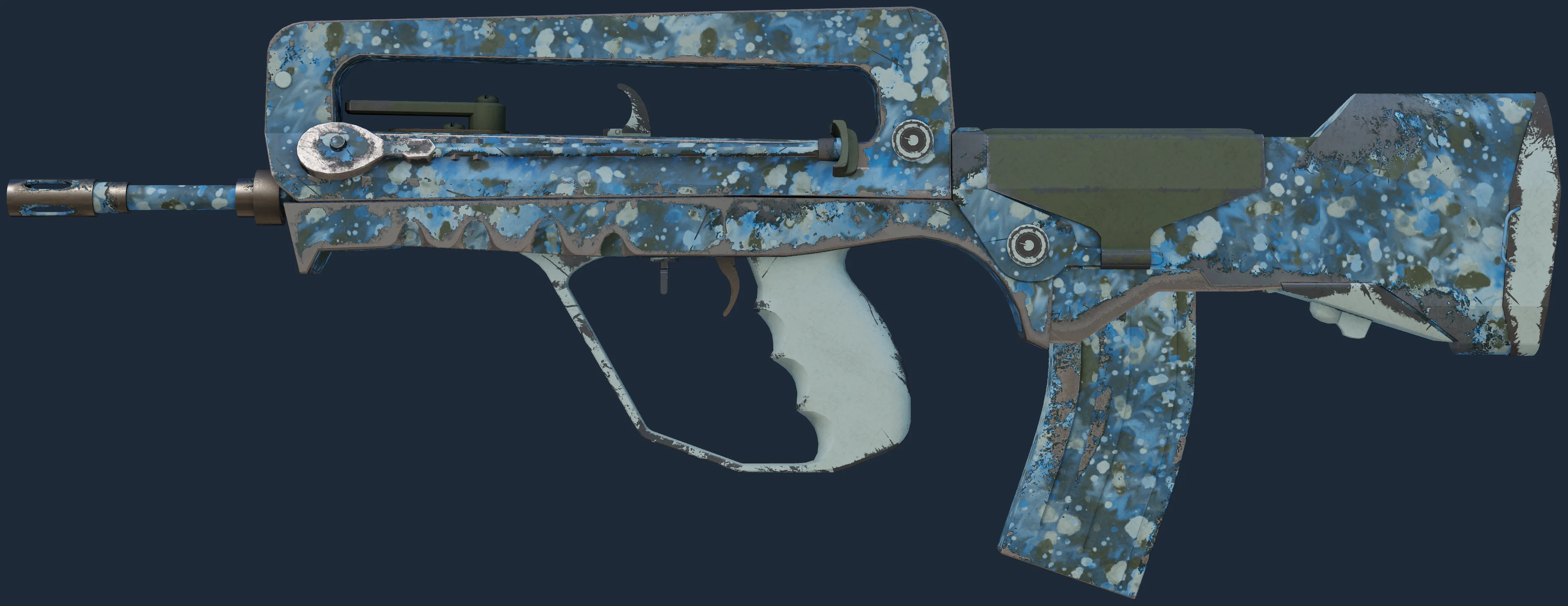 FAMAS | Cyanospatter Image