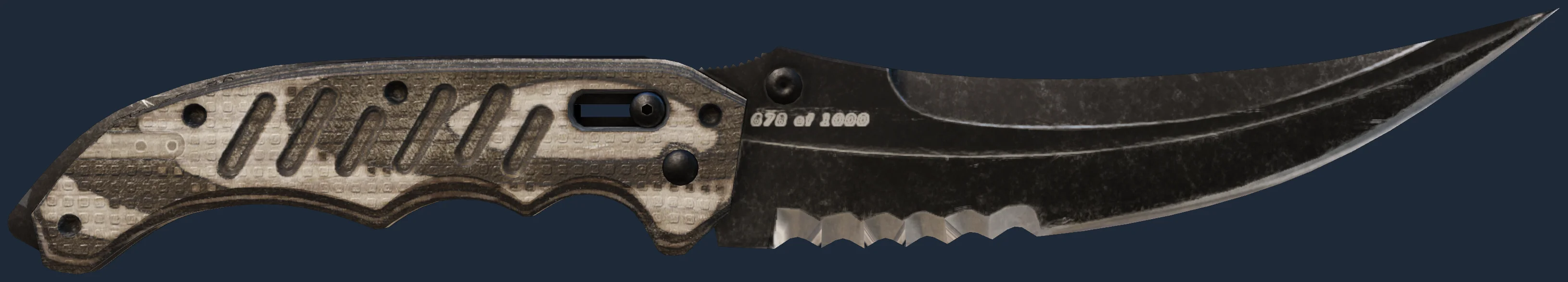 ★ Flip Knife | Black Laminate Image