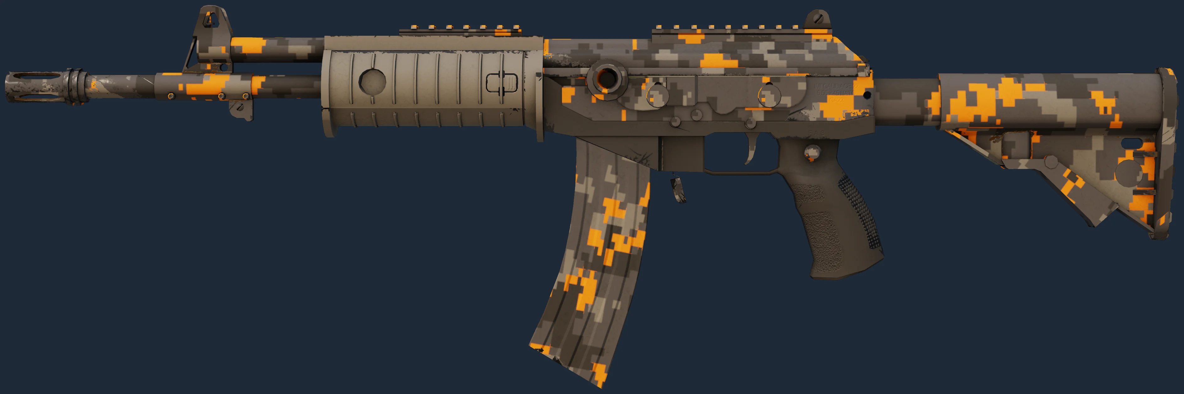 Galil AR | Orange DDPAT Image