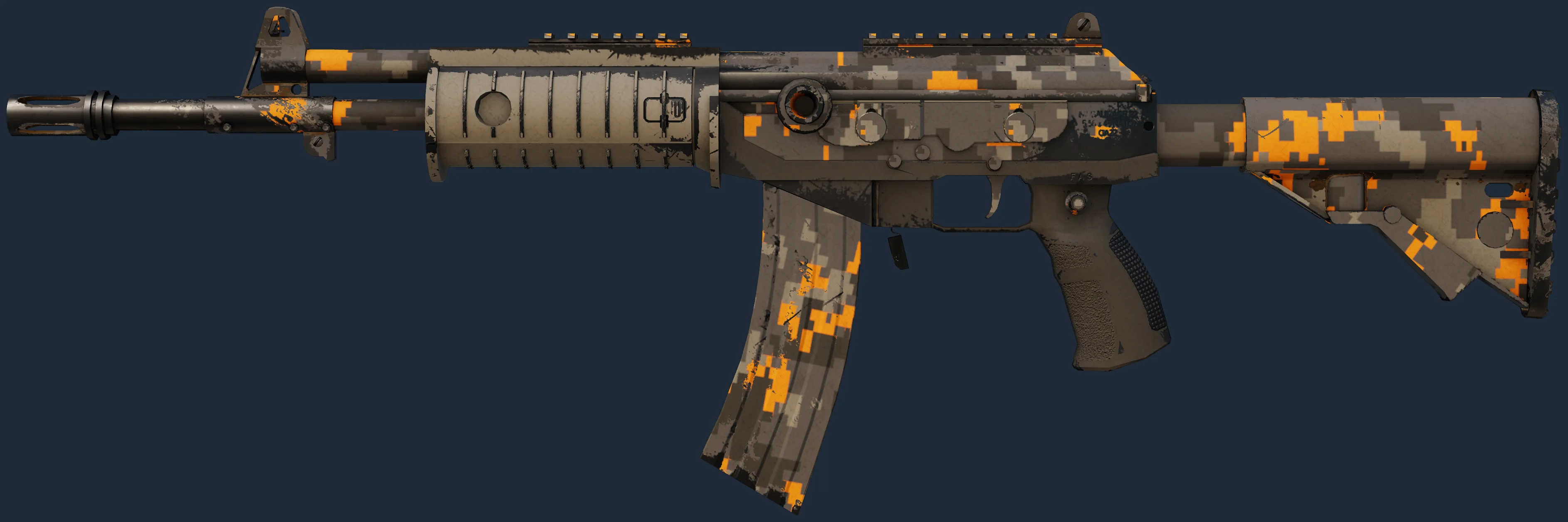 Galil AR | Orange DDPAT Image