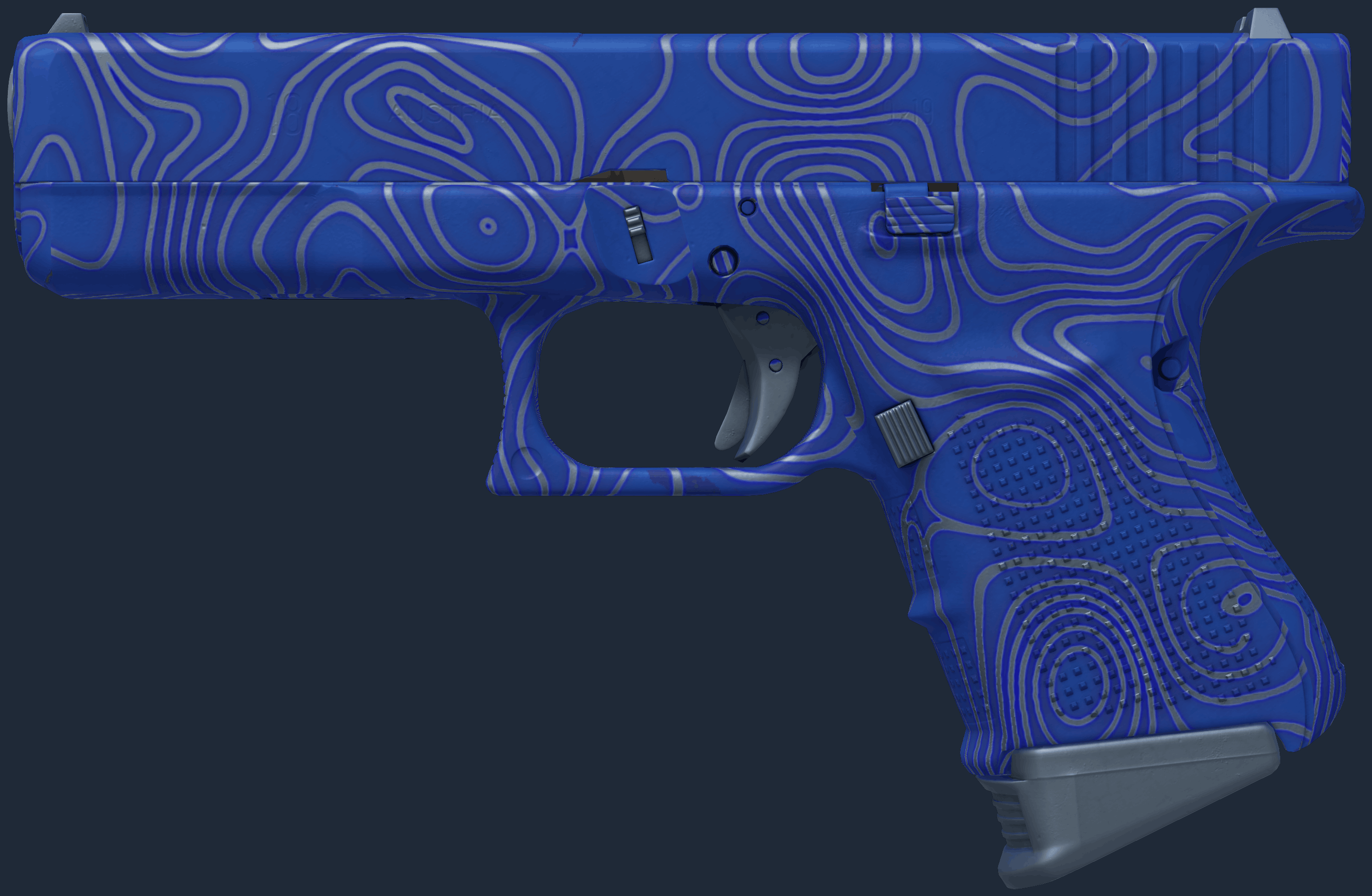 Glock-18 | Ocean Topo Image