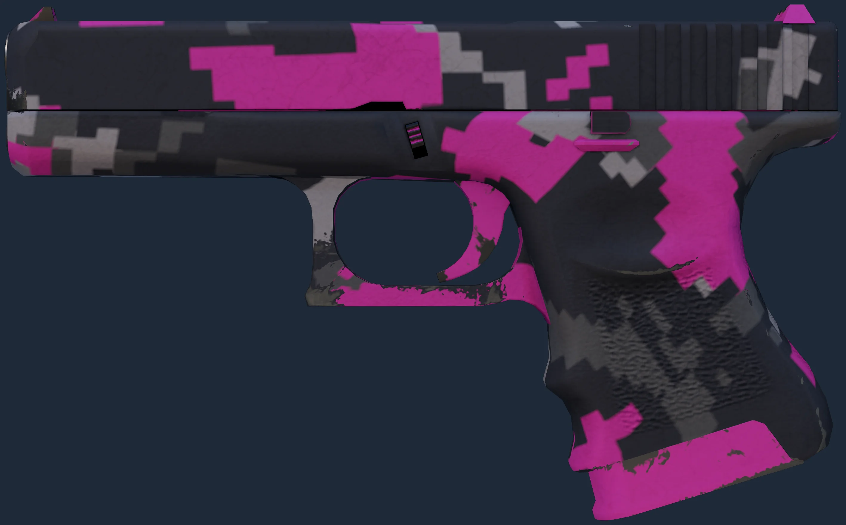 Glock-18 | Pink DDPAT Image