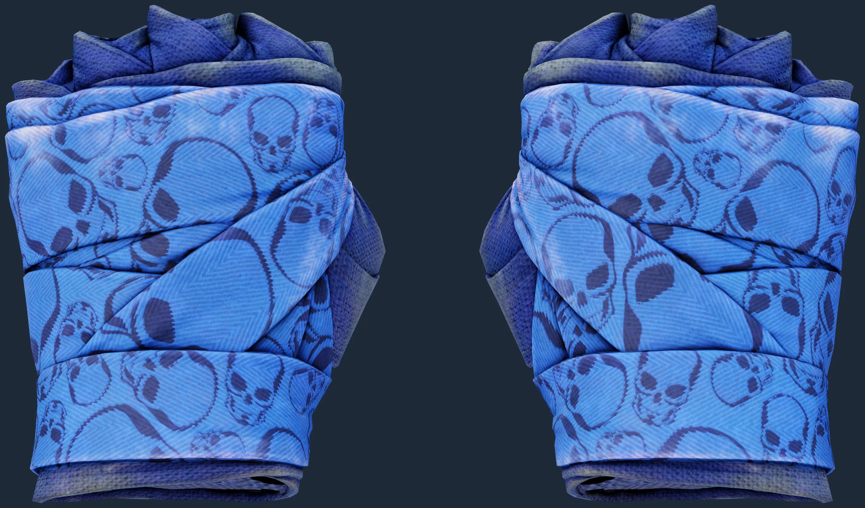★ Hand Wraps | Cobalt Skulls Image