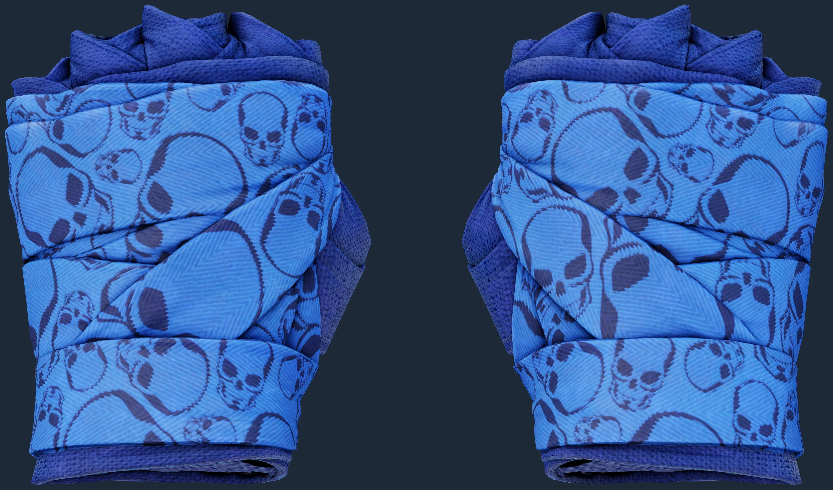 ★ Hand Wraps | Cobalt Skulls Image