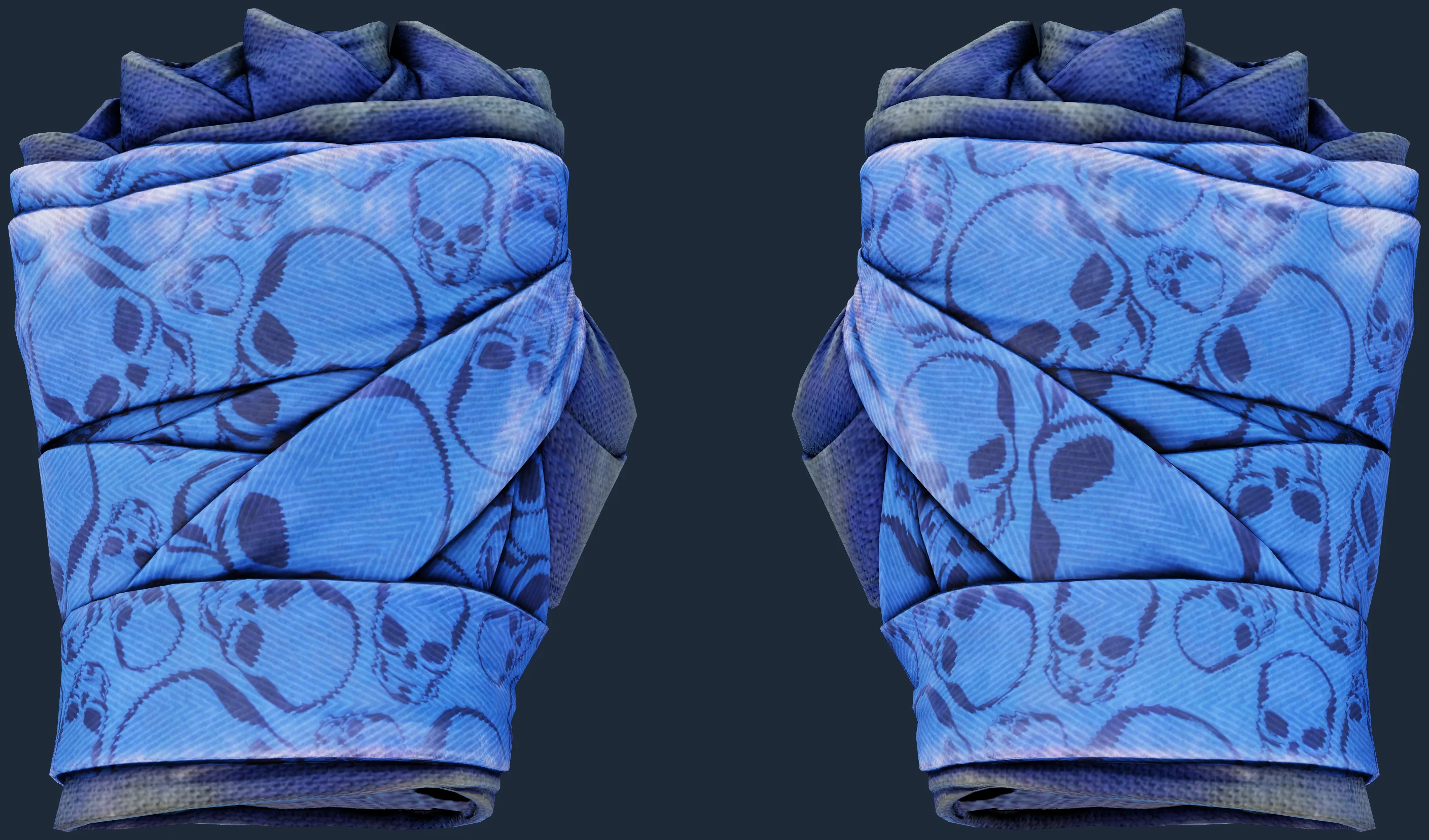 ★ Hand Wraps | Cobalt Skulls Image