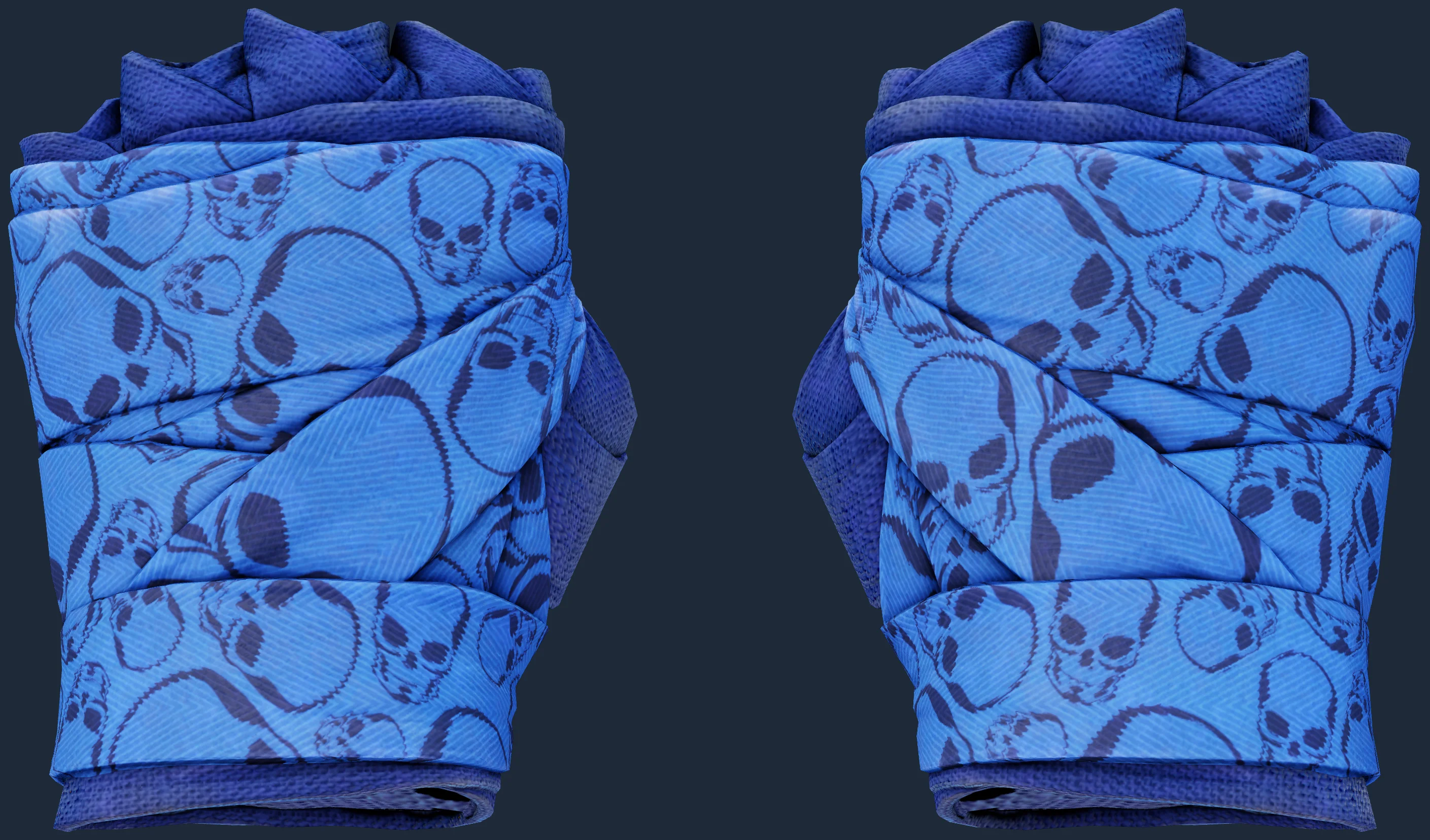 ★ Hand Wraps | Cobalt Skulls Image