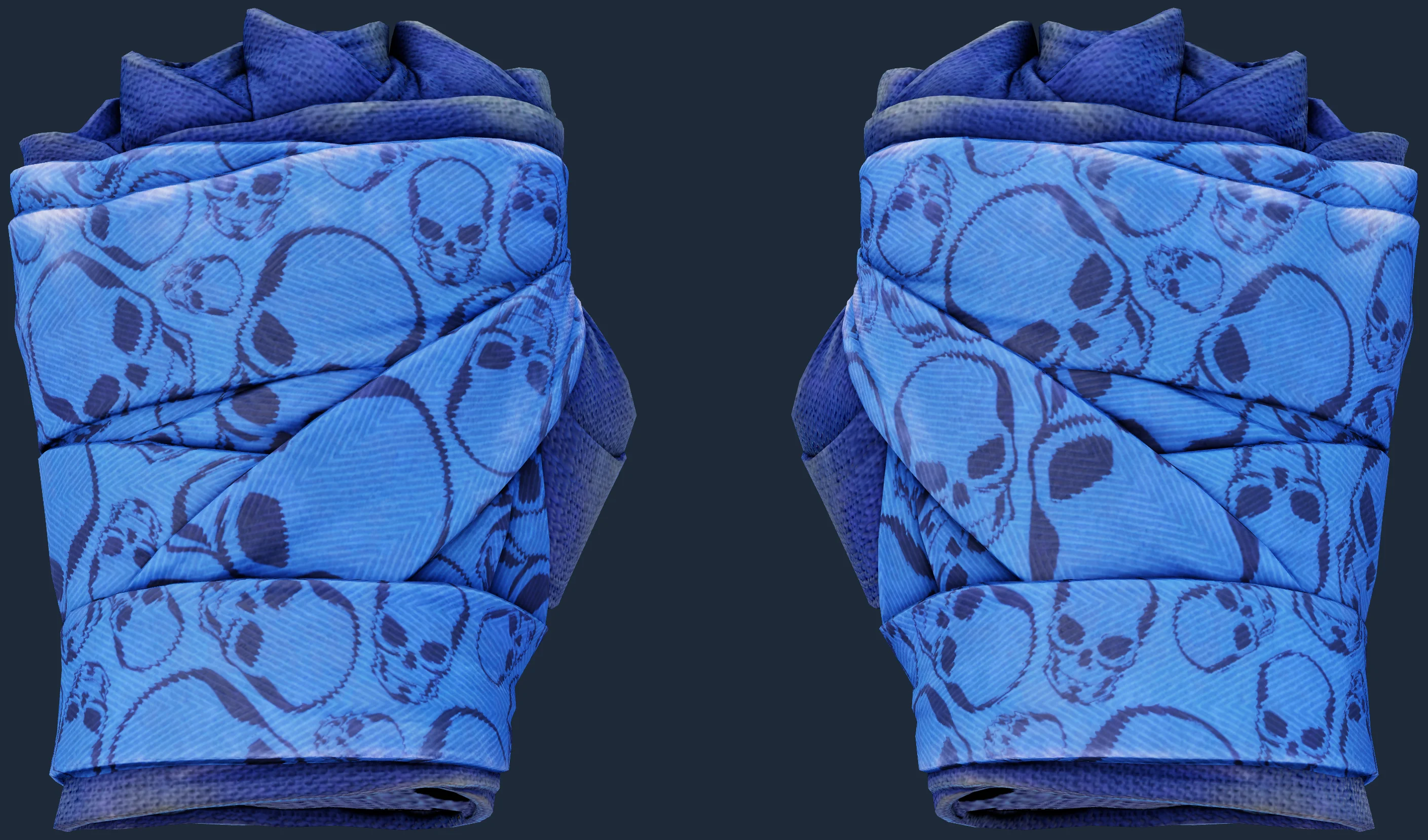 ★ Hand Wraps | Cobalt Skulls Image