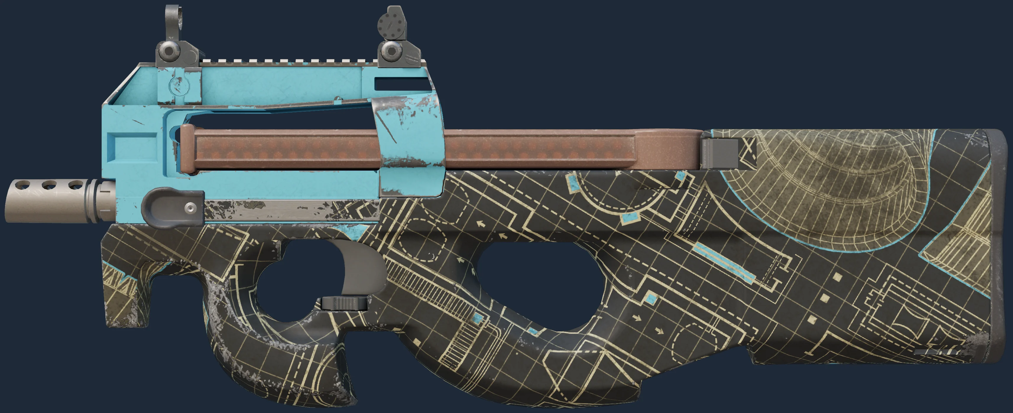P90 | Facility Negative Image