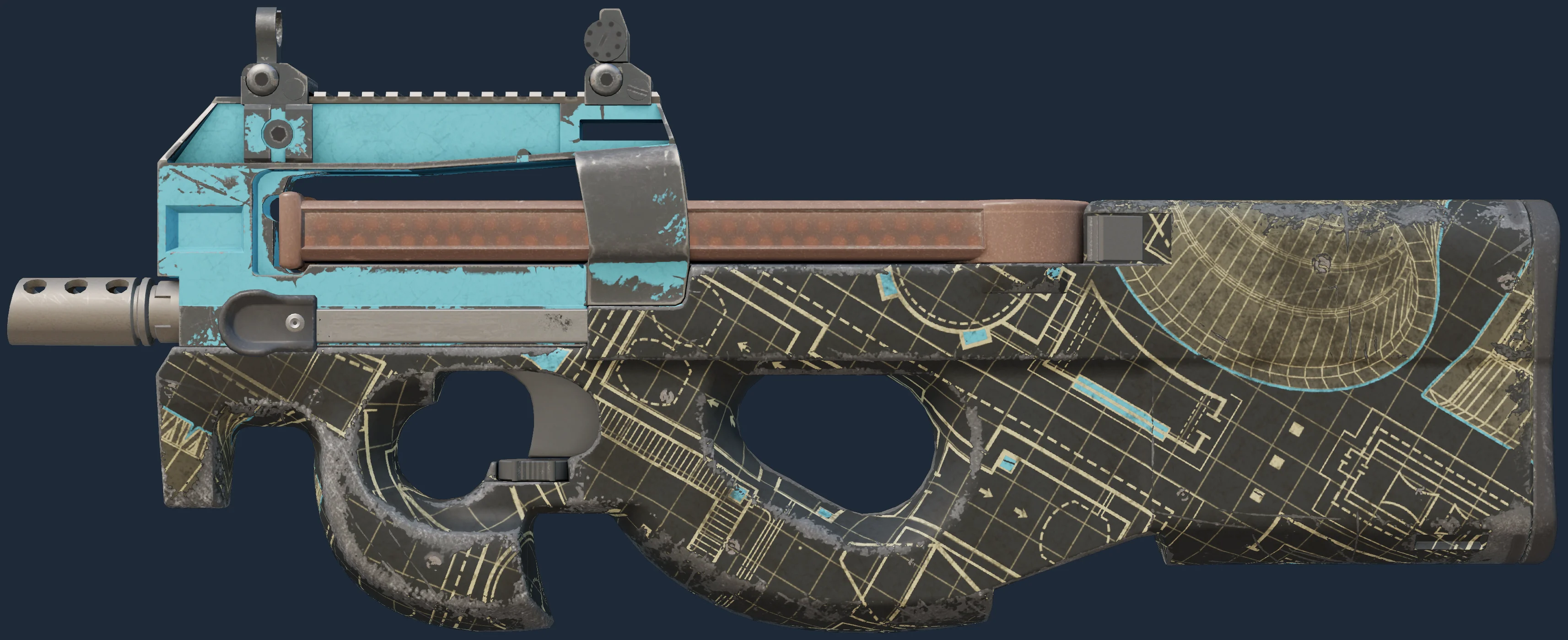 P90 | Facility Negative Image