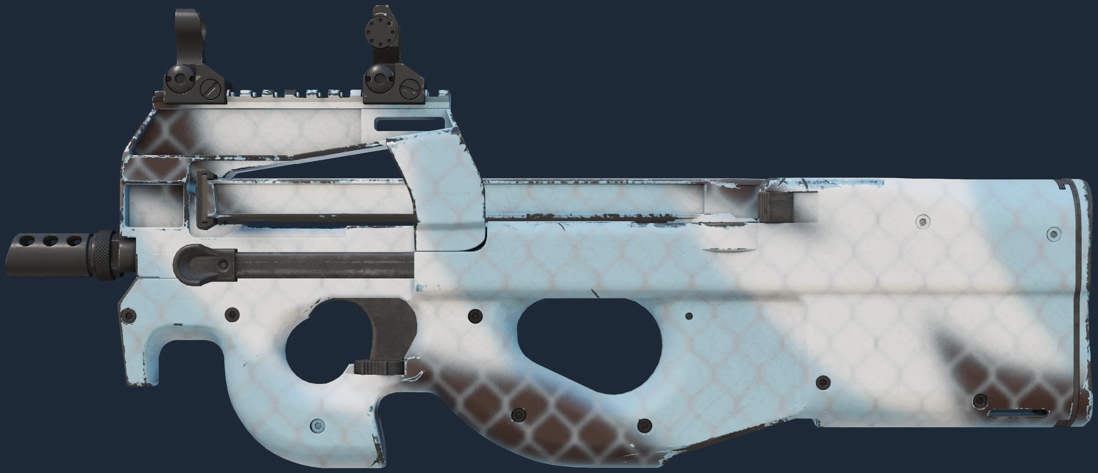 P90 | Glacier Mesh Image