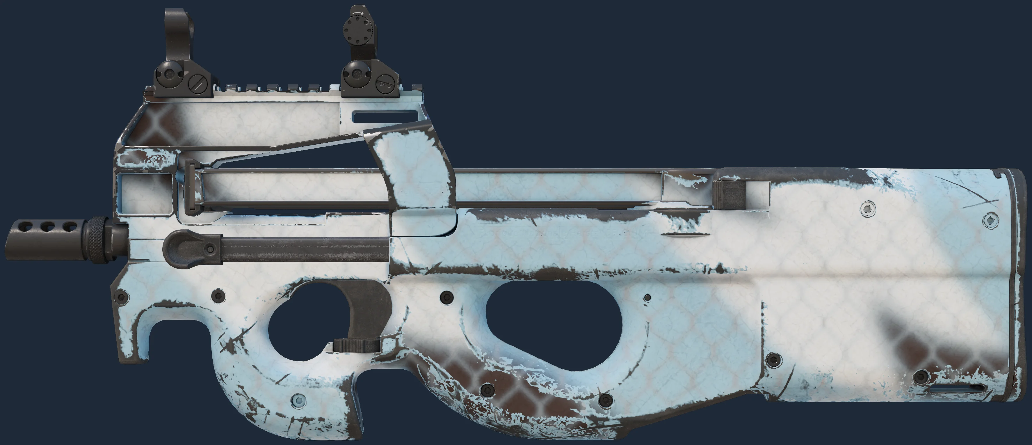 P90 | Glacier Mesh Image