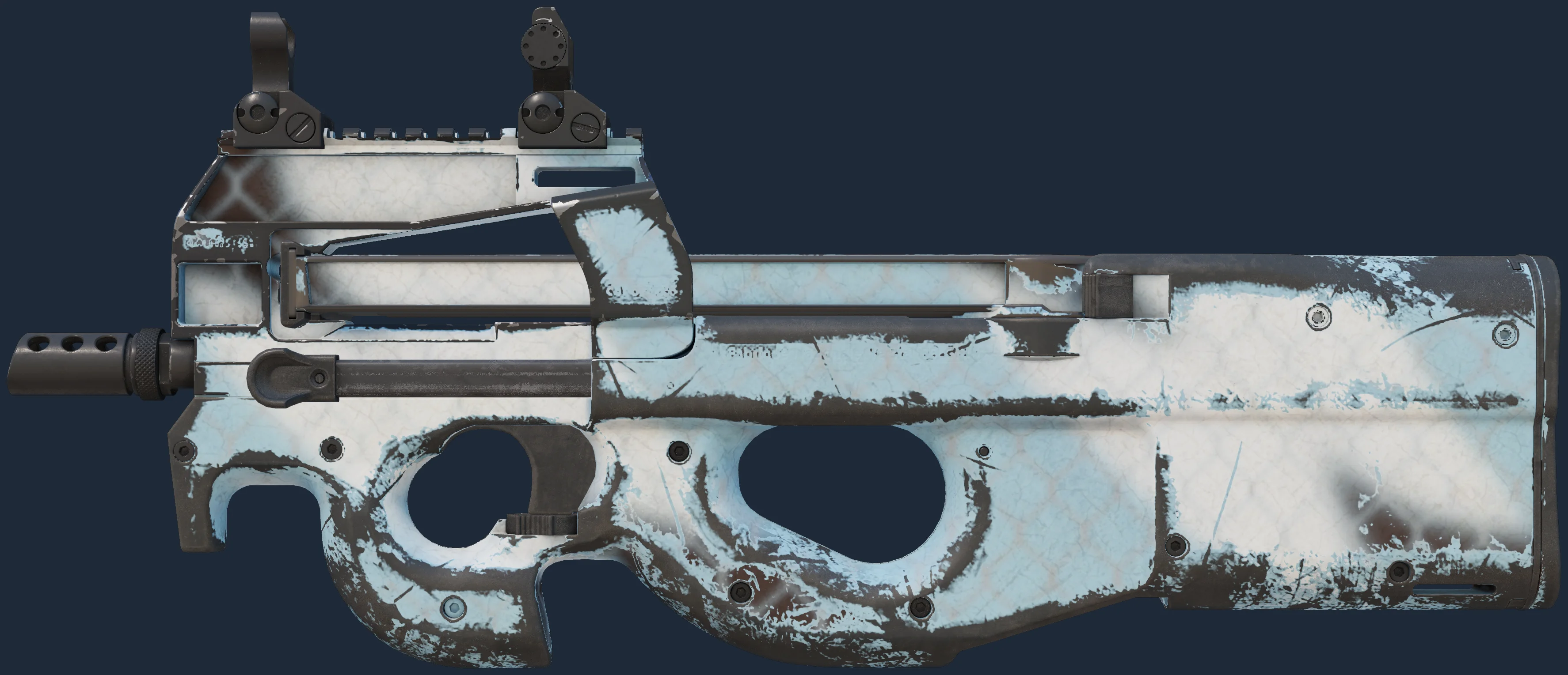P90 | Glacier Mesh Image