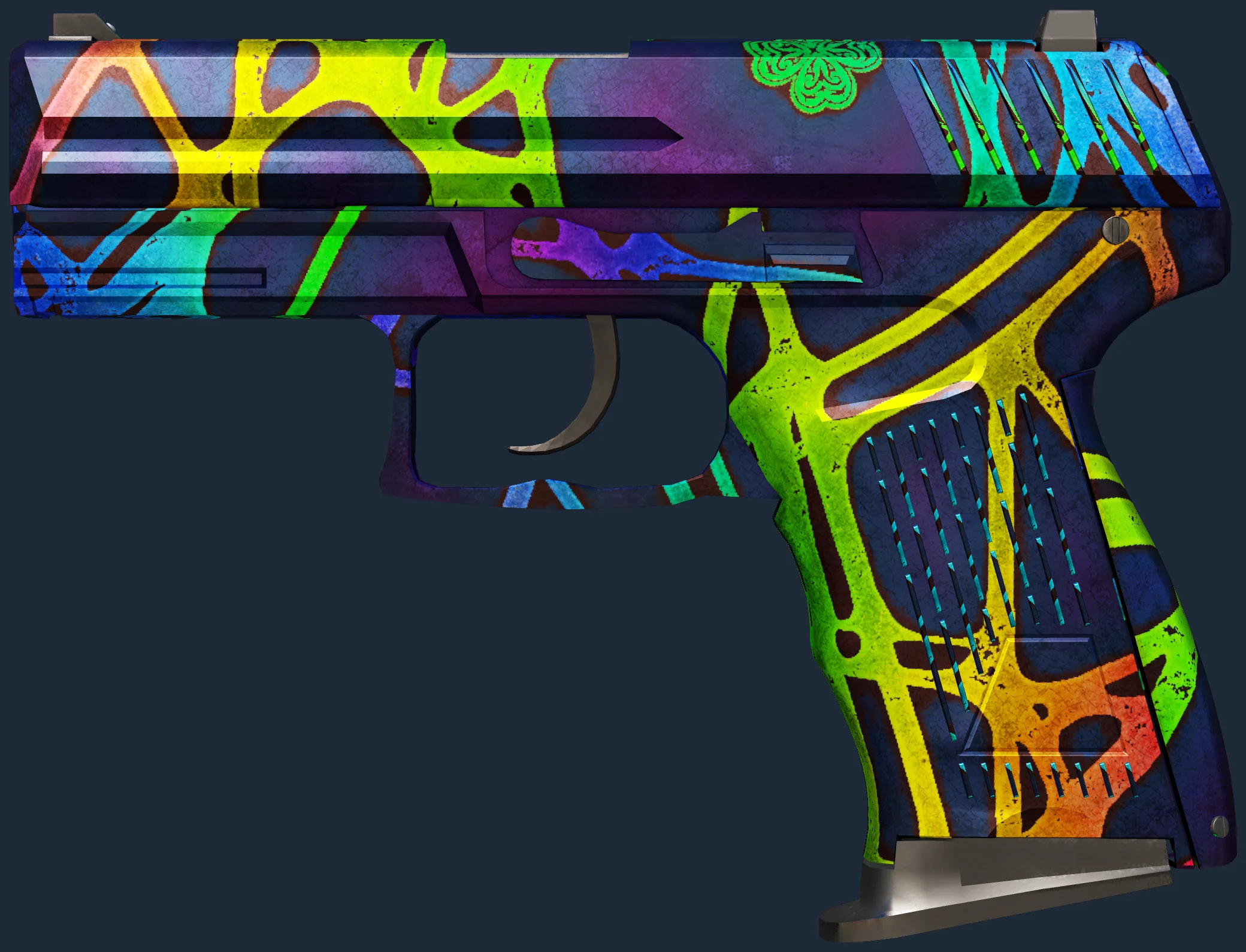 P2000 | Acid Etched Image