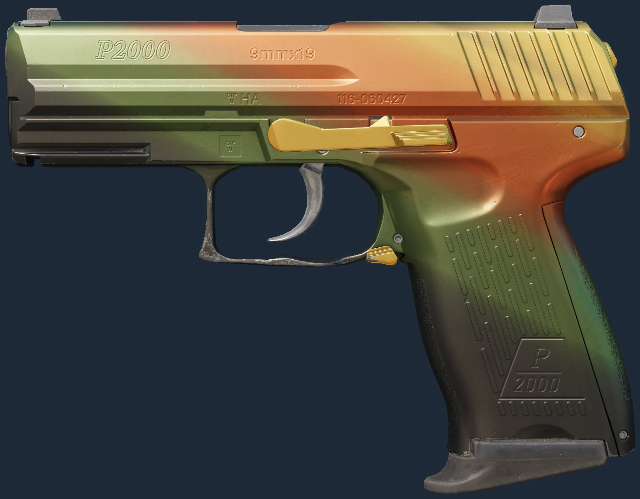 P2000 | Amber Fade Image