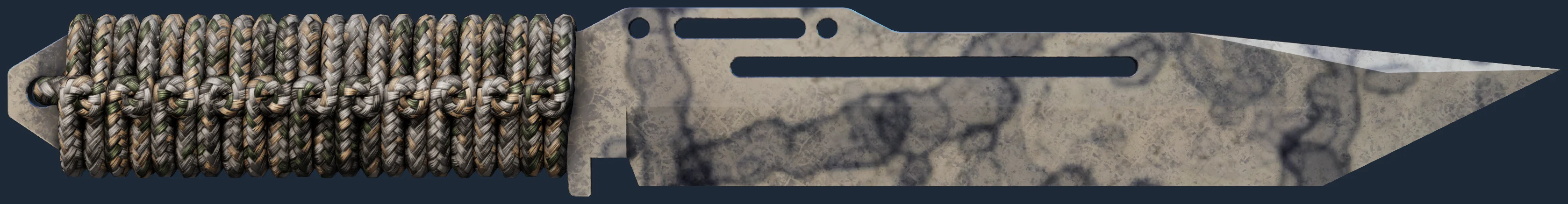 ★ Paracord Knife | Stained Image