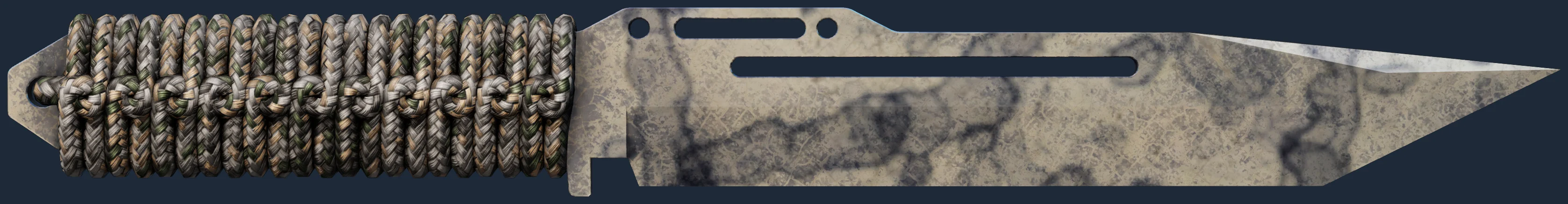 ★ Paracord Knife | Stained Image