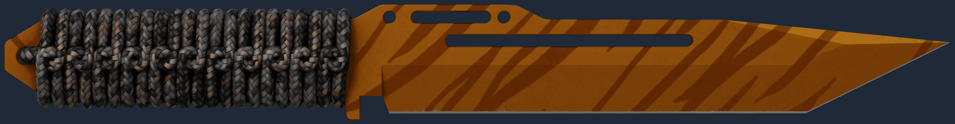 ★ Paracord Knife | Tiger Tooth Image
