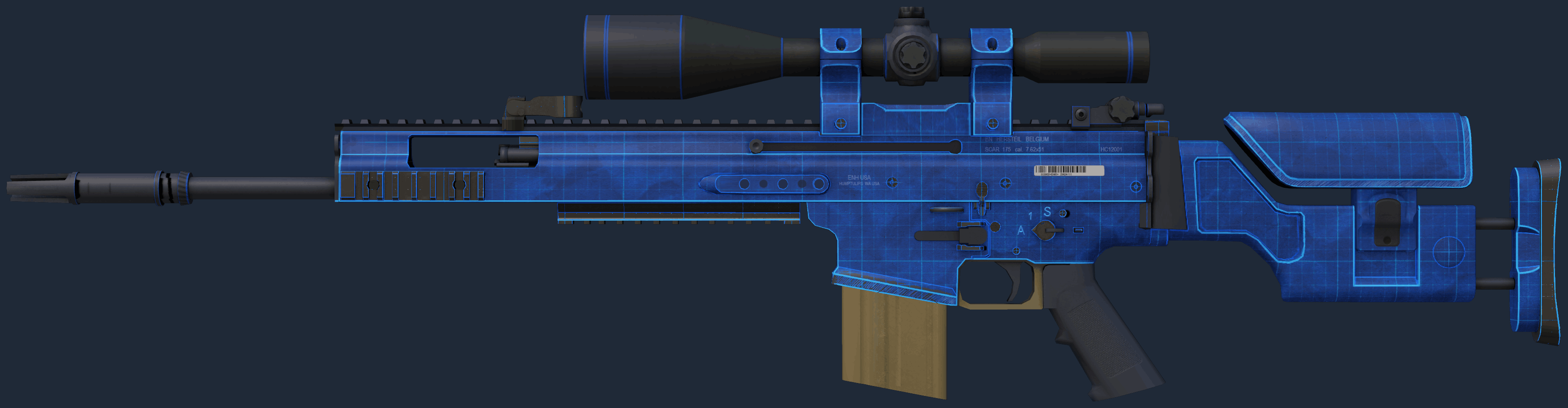 SCAR-20 | Blueprint Screenshot