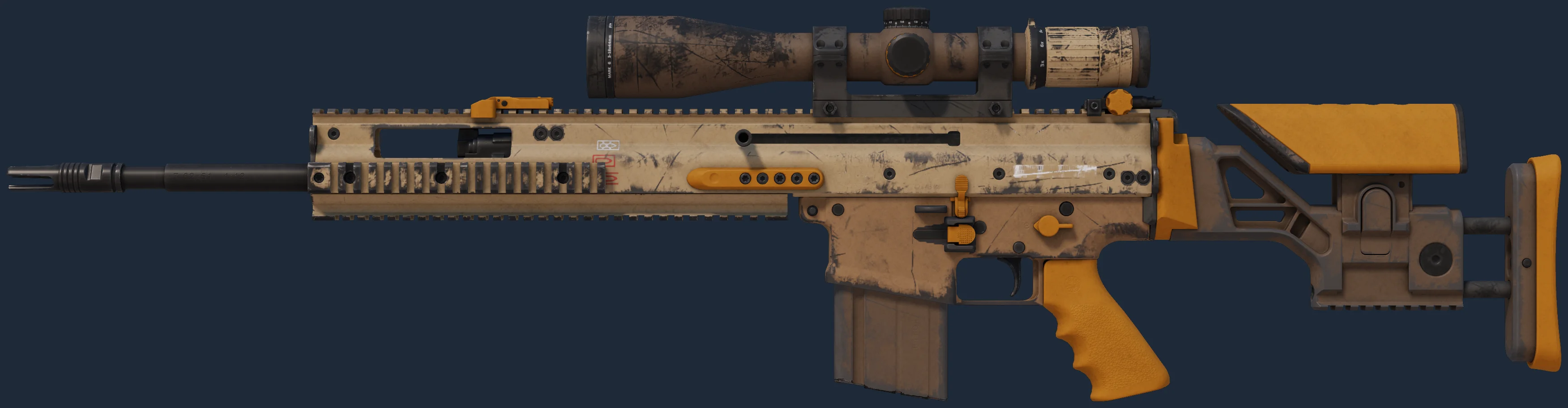 SCAR-20 | Short Ochre Image