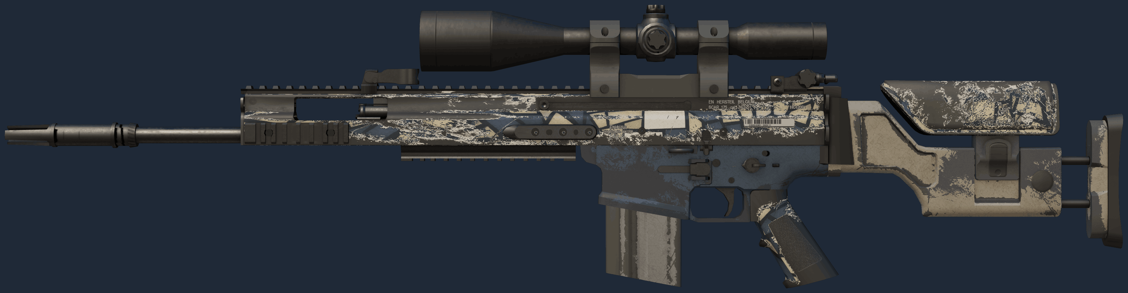 SCAR-20 | Stone Mosaico Screenshot