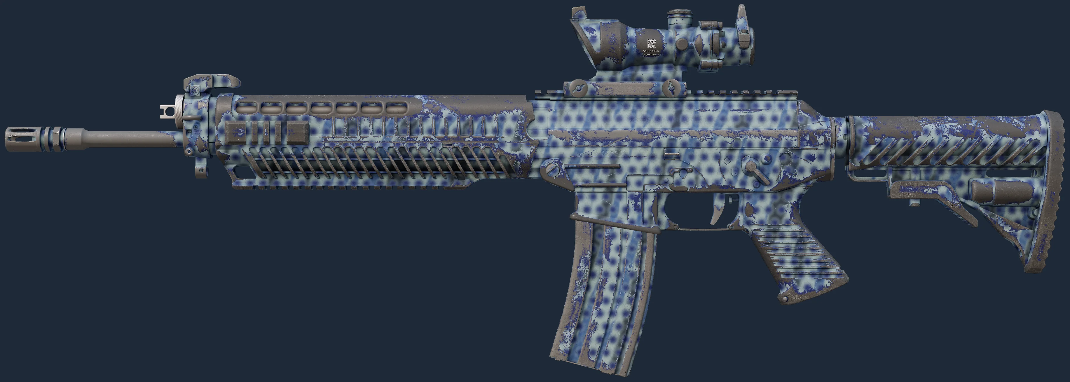 SG 553 | Waves Perforated Image