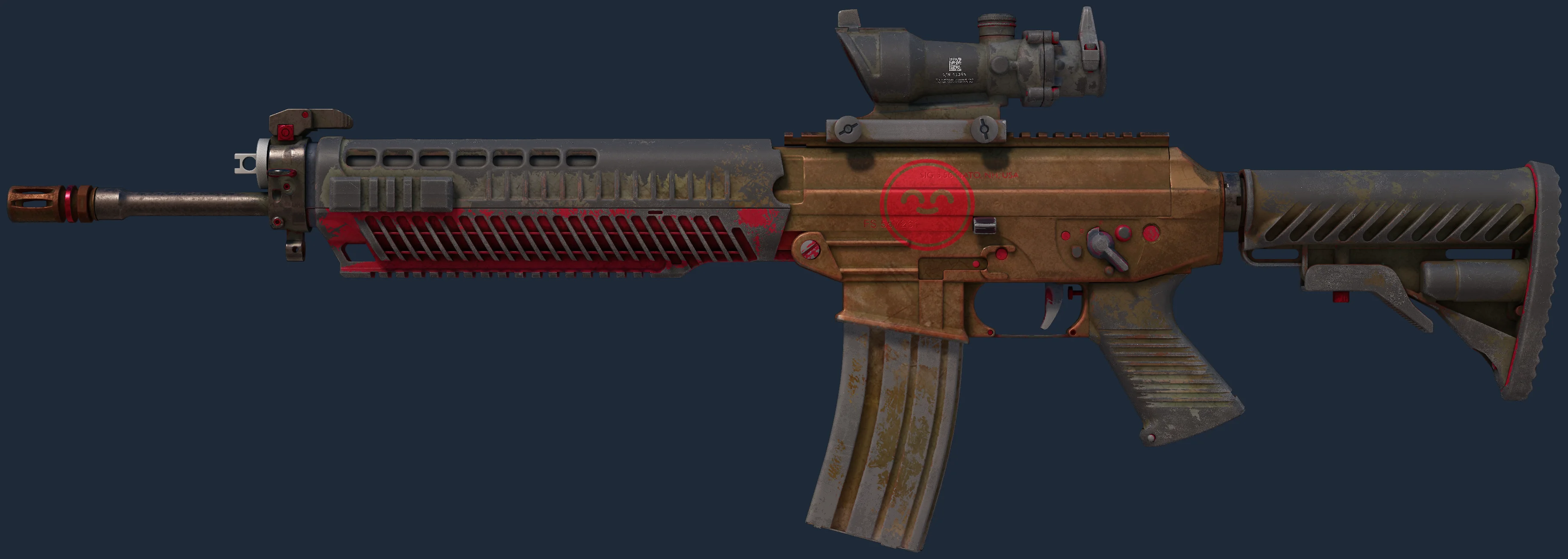 SG 553 | Berry Gel Coat Image