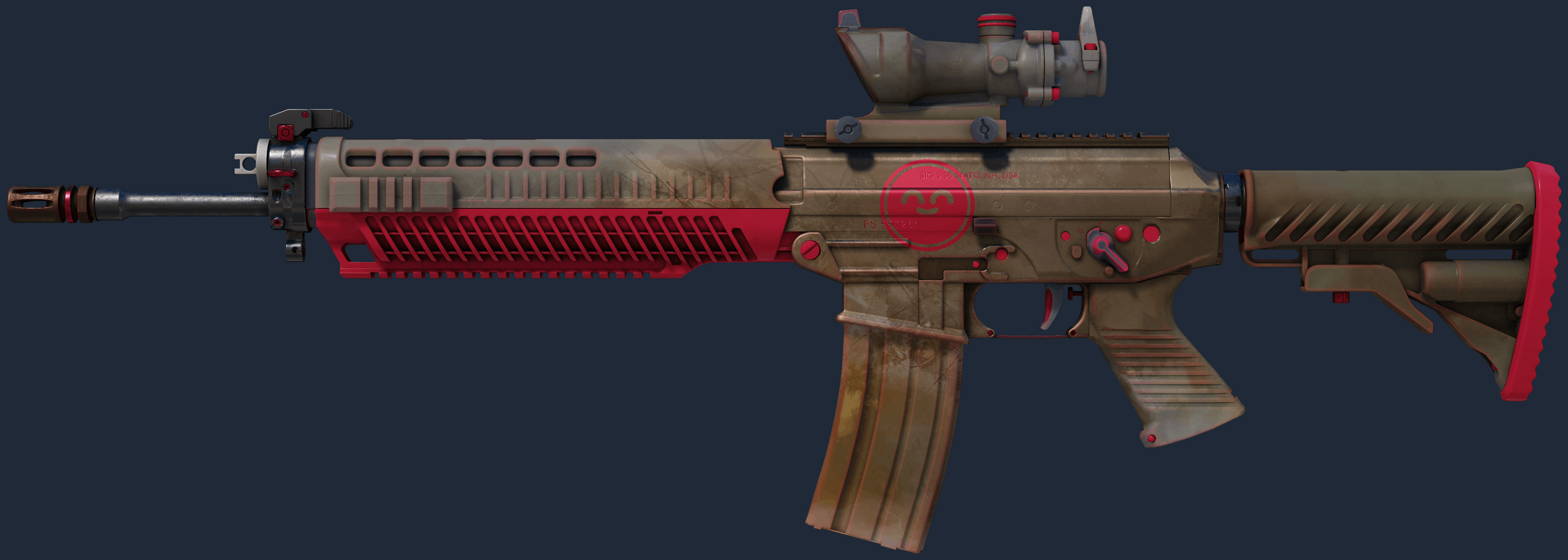 SG 553 | Berry Gel Coat Image