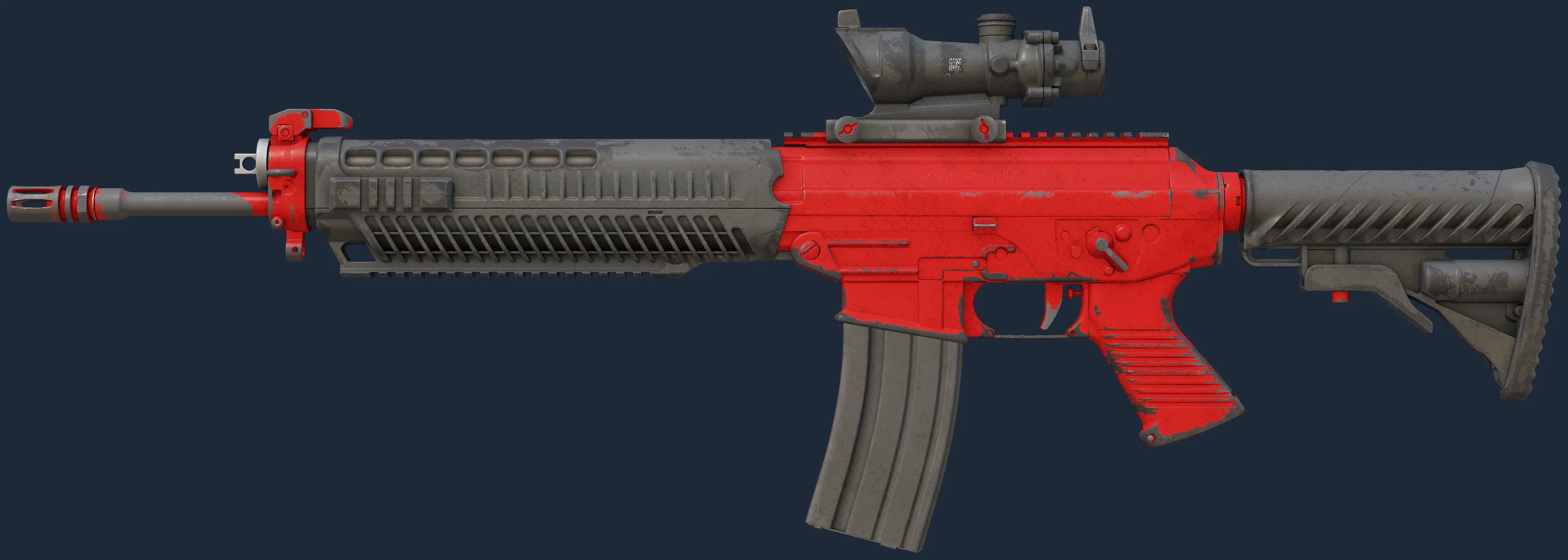 SG 553 | Candy Apple Image
