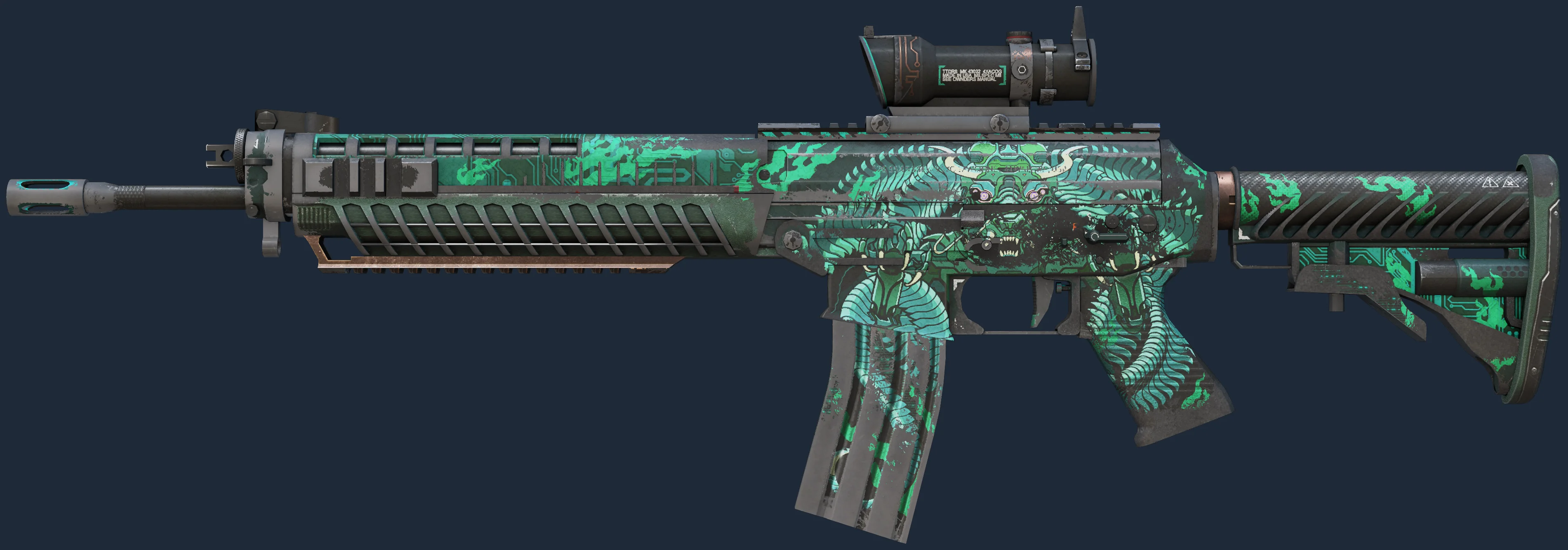 SG 553 | Dragon Tech Image