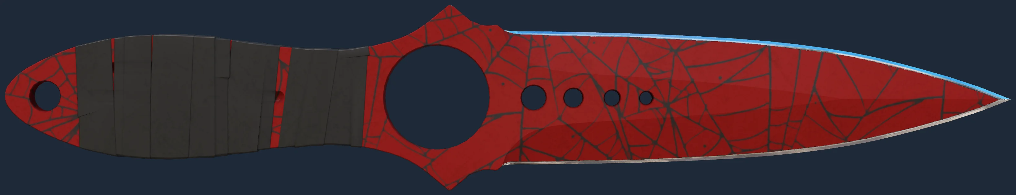 ★ Skeleton Knife | Crimson Web Image