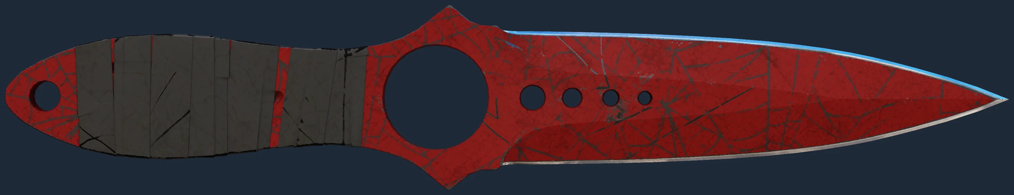 ★ Skeleton Knife | Crimson Web Image
