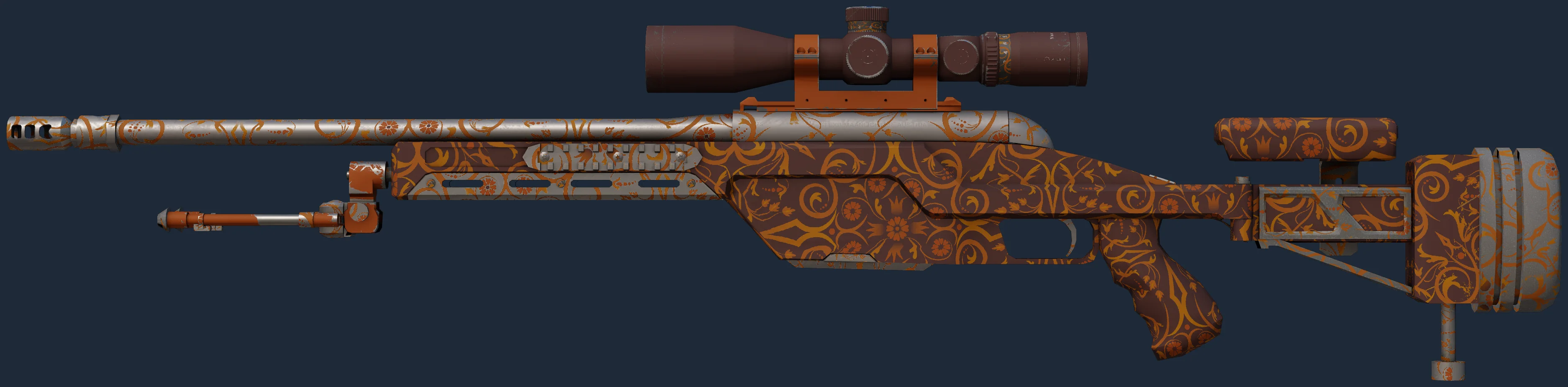 SSG 08 | Orange Filigree Image