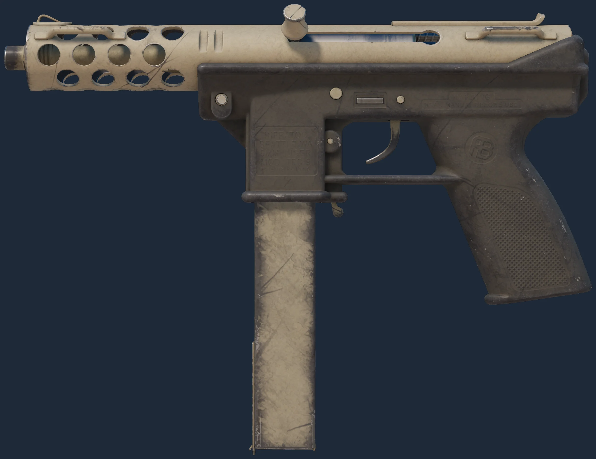 Tec-9 | Raw Ceramic Image
