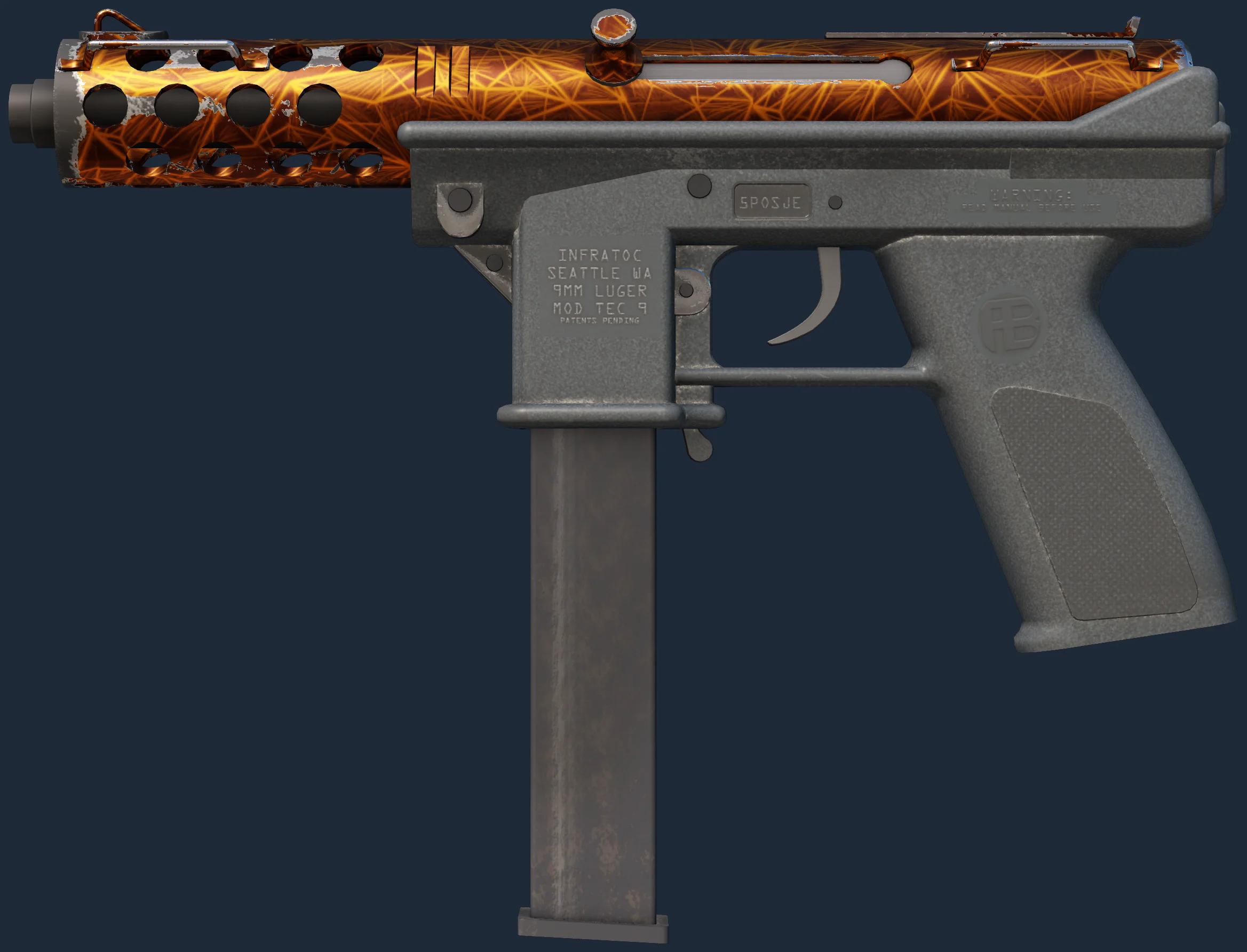 Tec-9 | Red Quartz Image