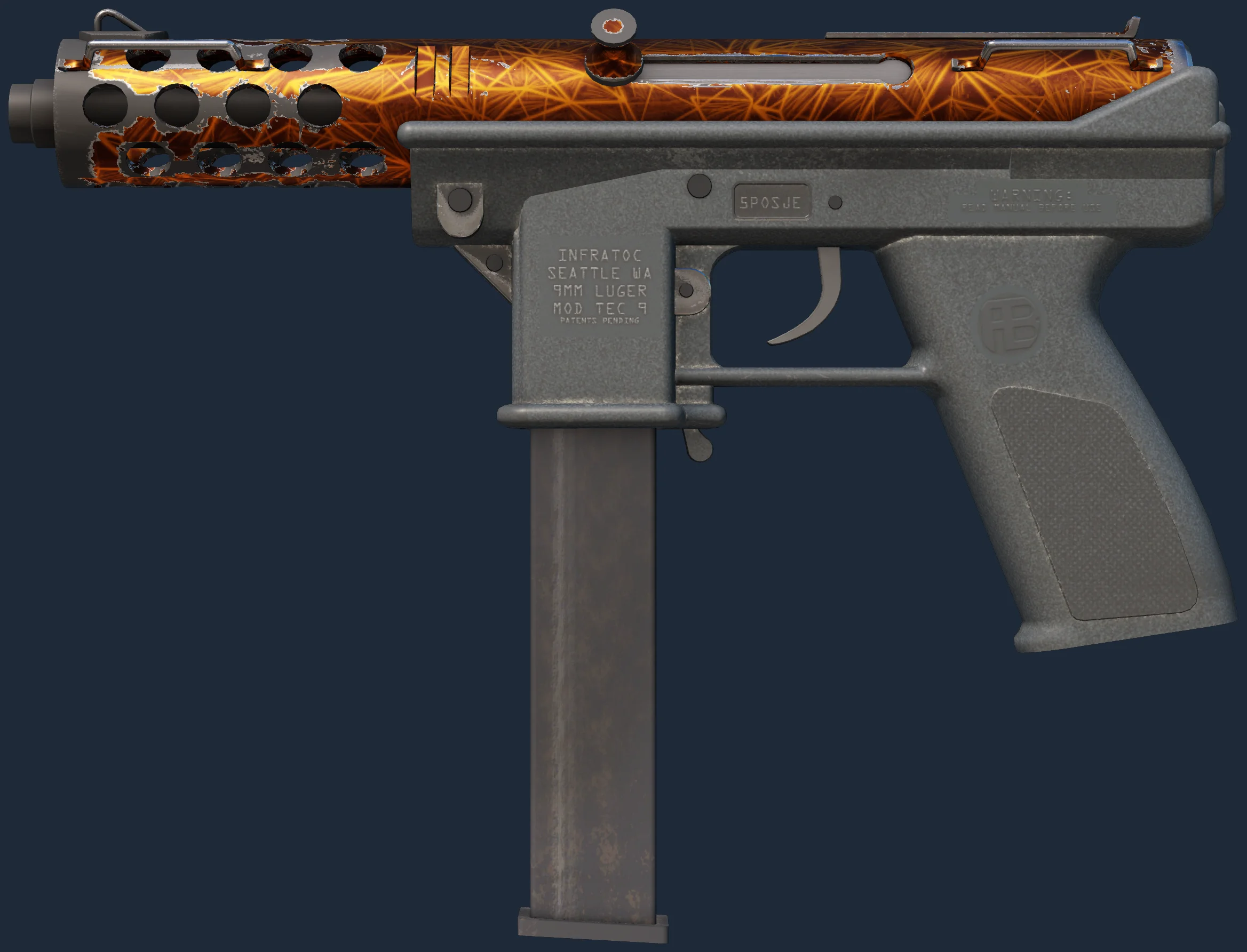 Tec-9 | Red Quartz Image