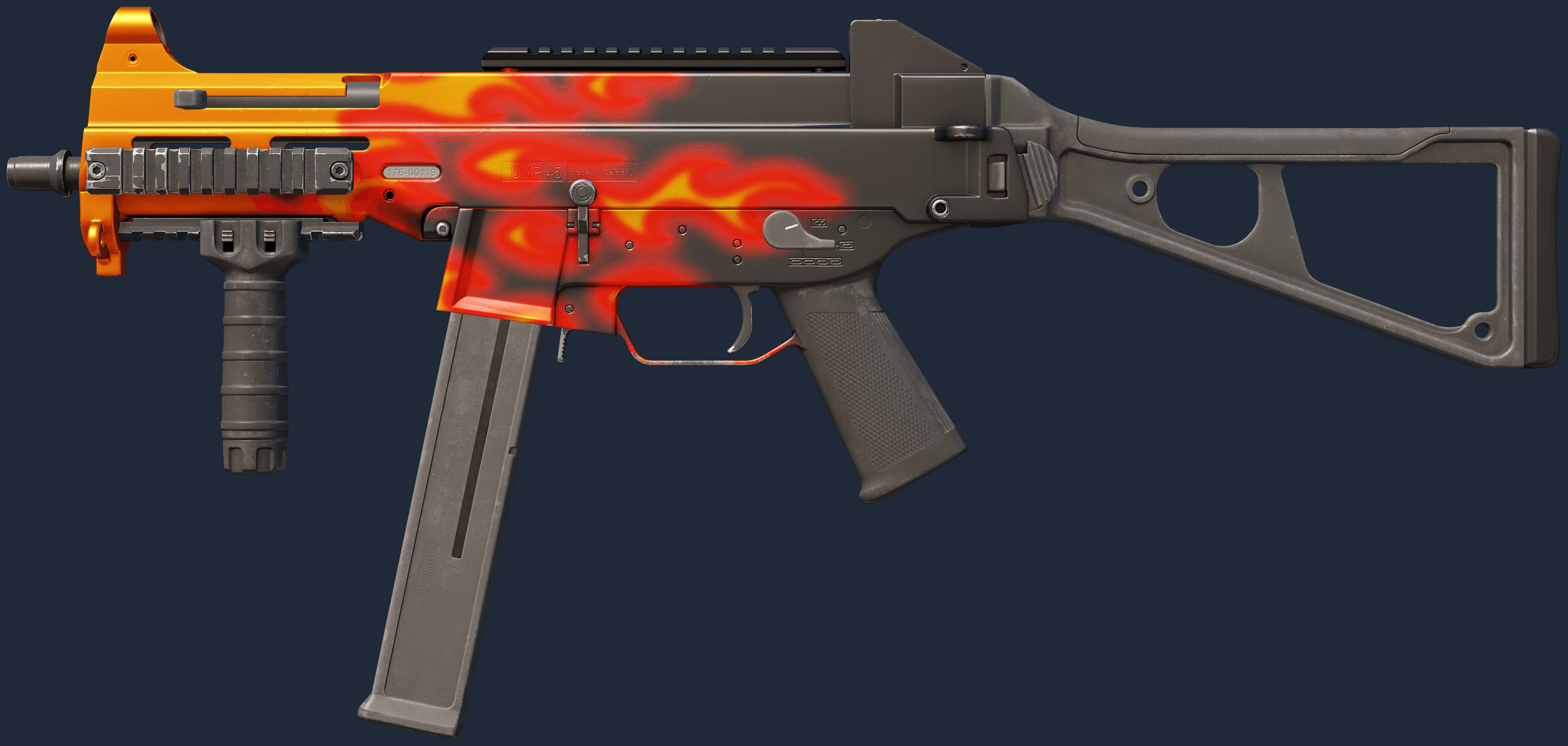 UMP-45 | Blaze Screenshot