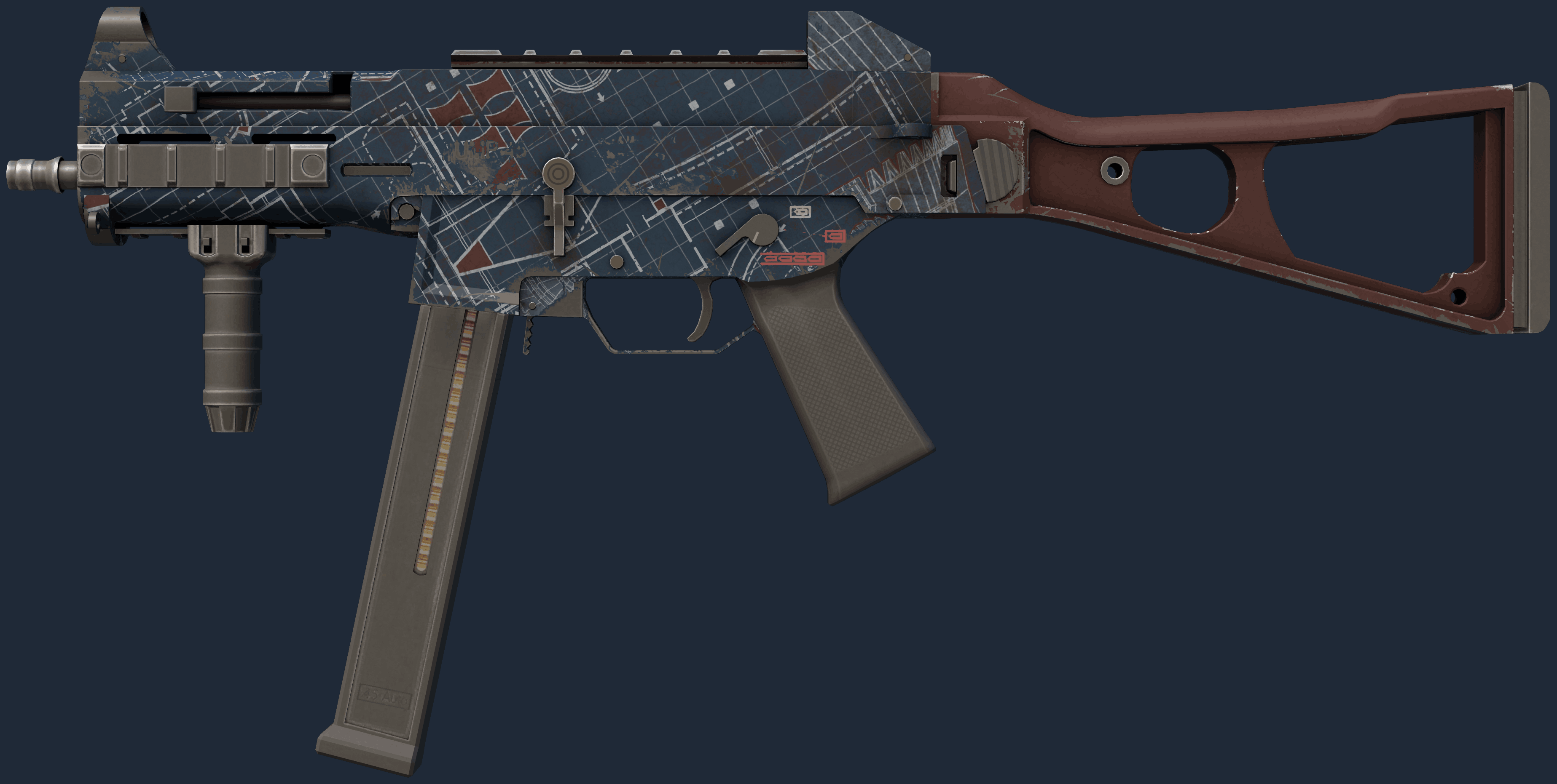UMP-45 | Facility Dark Screenshot