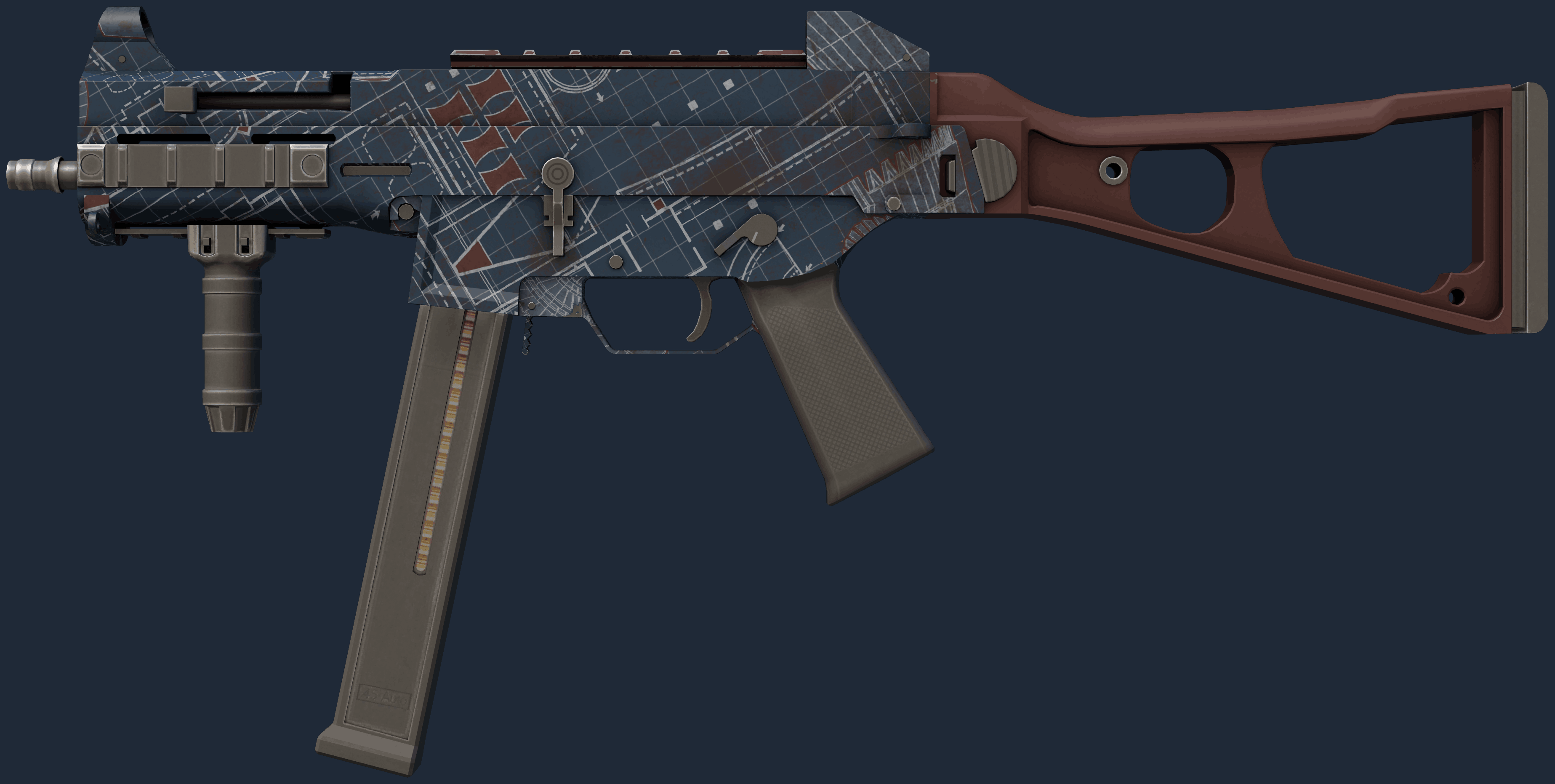 UMP-45 | Facility Dark Screenshot