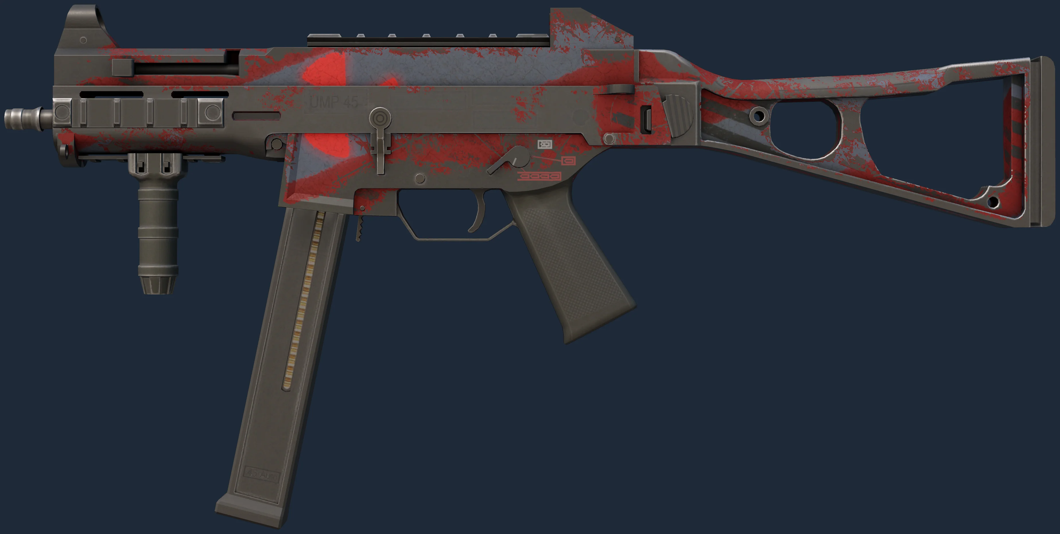 UMP-45 | Fallout Warning Image